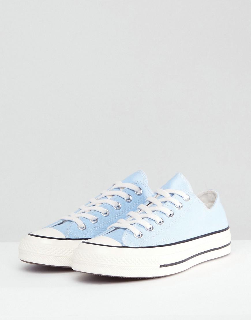baby blue converse sneakers