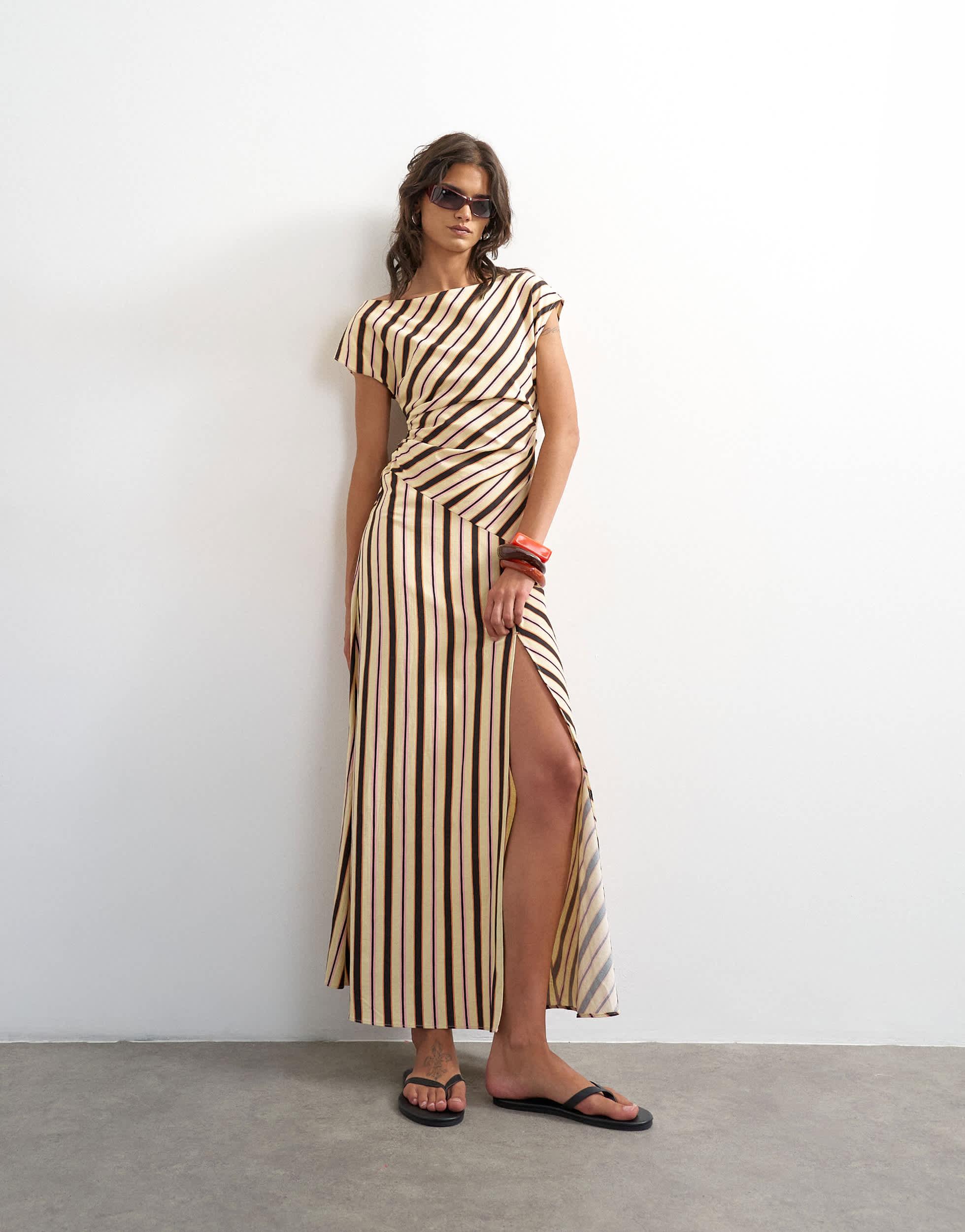 topshop midi wrap dress TopShop Jacquard Wrap Midi S (4-6) New