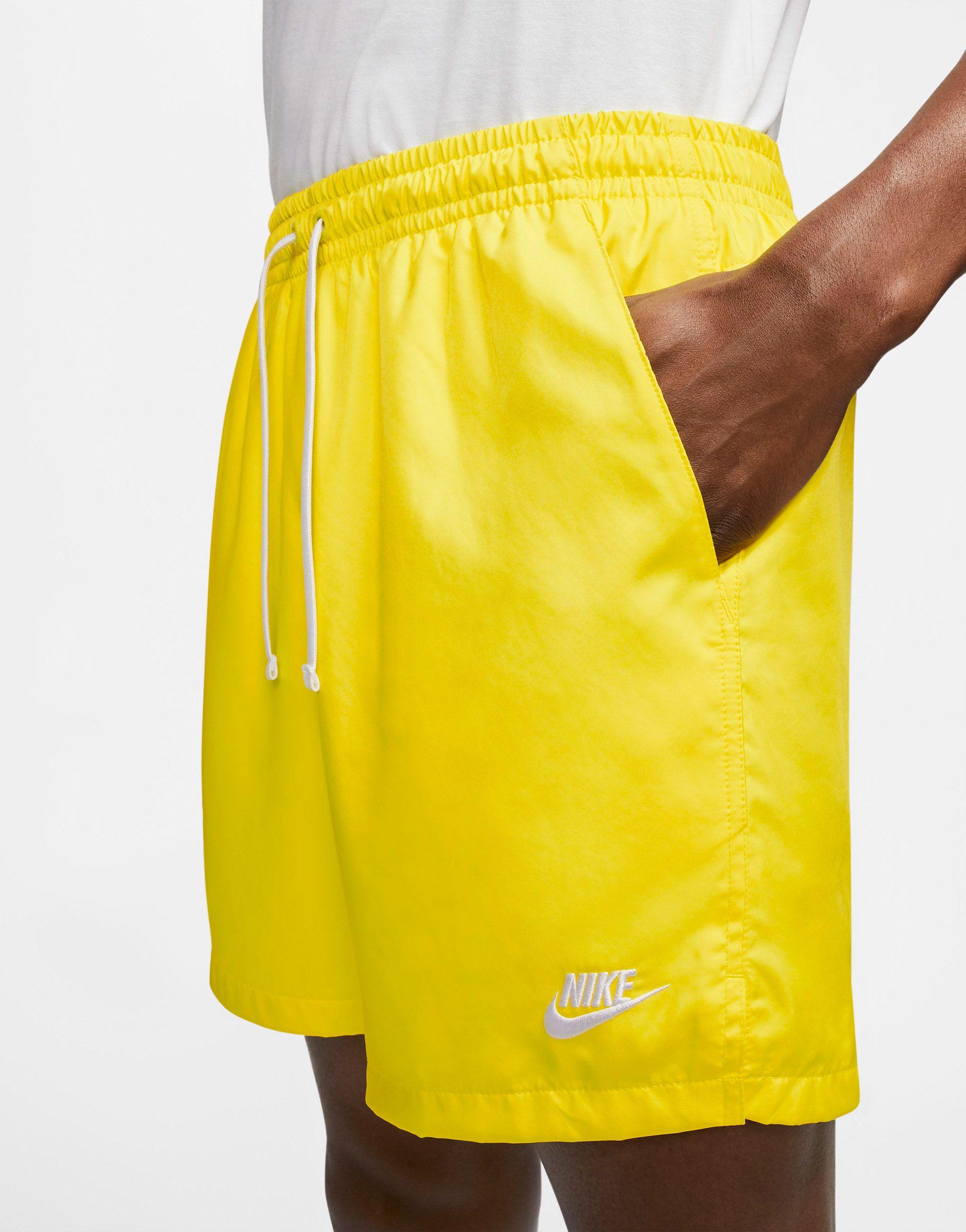 Nike Sportswear Woven Shorts (opti Yellow) for Men | Lyst Canada