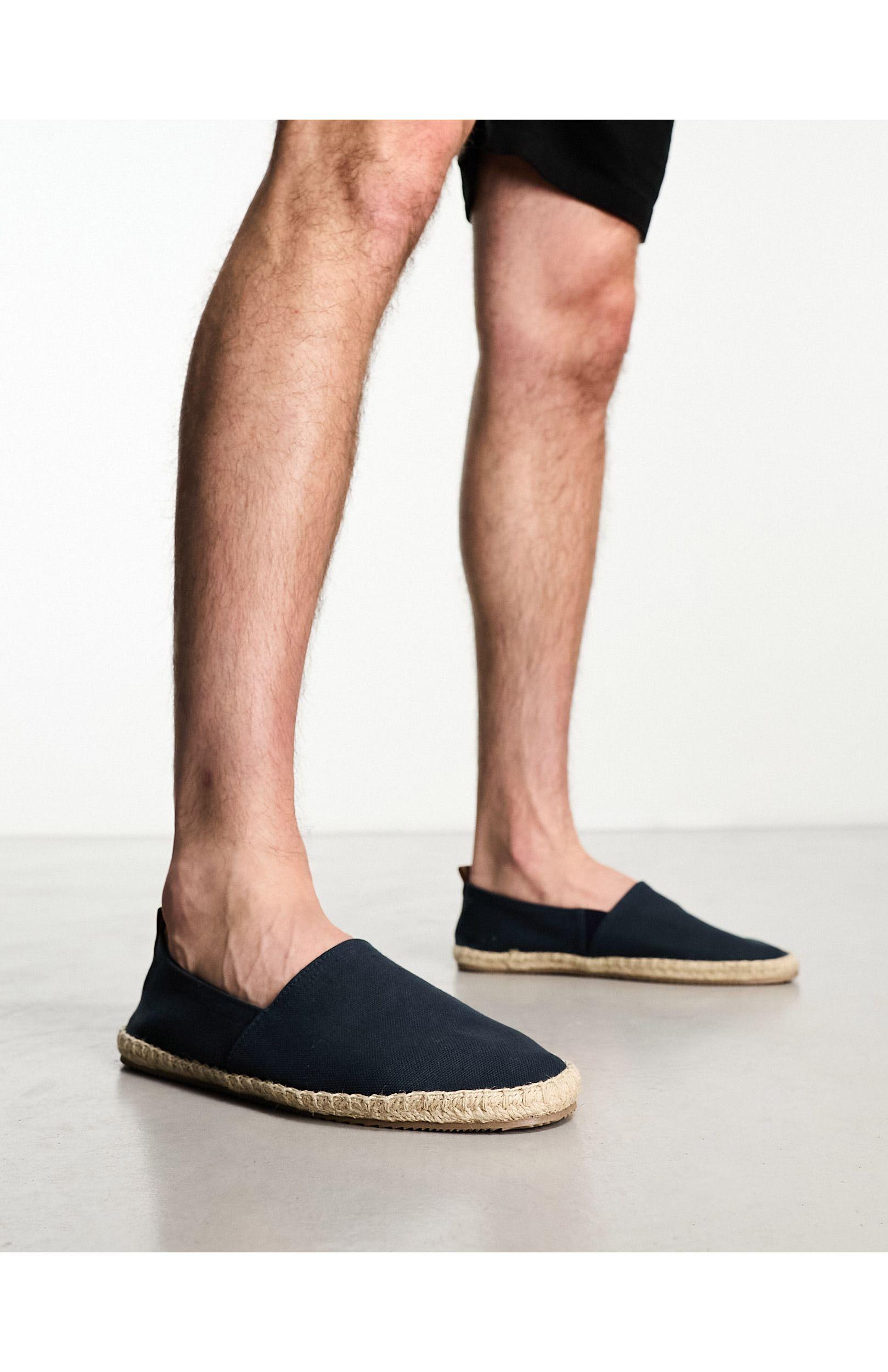 Jack & Jones Espadrille in Black for Men | Lyst