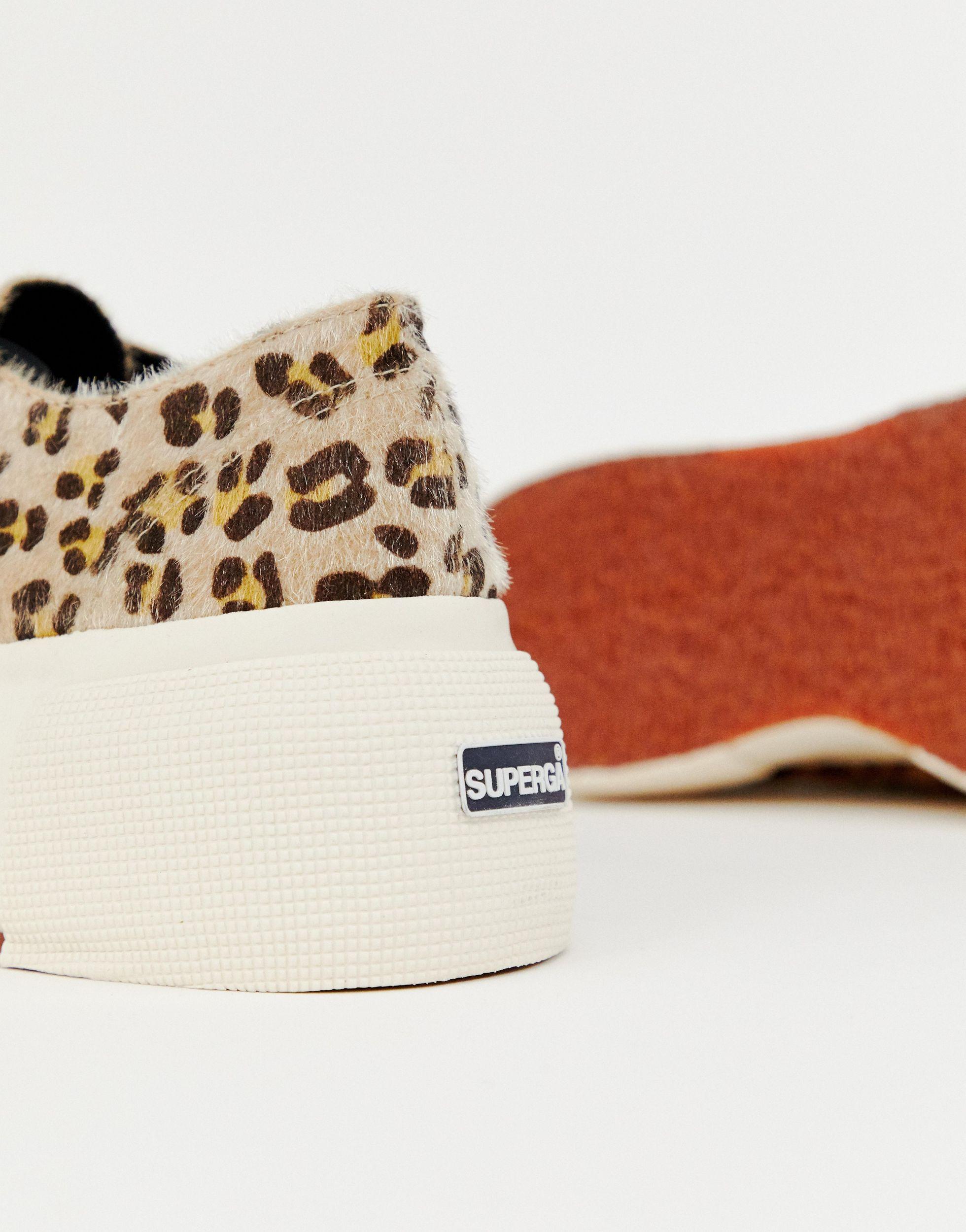 superga leopard 2287
