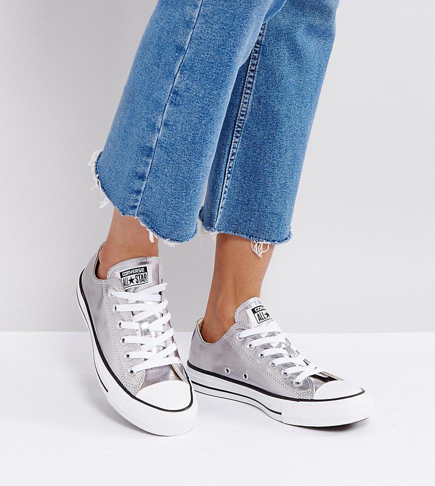 converse metallic floral