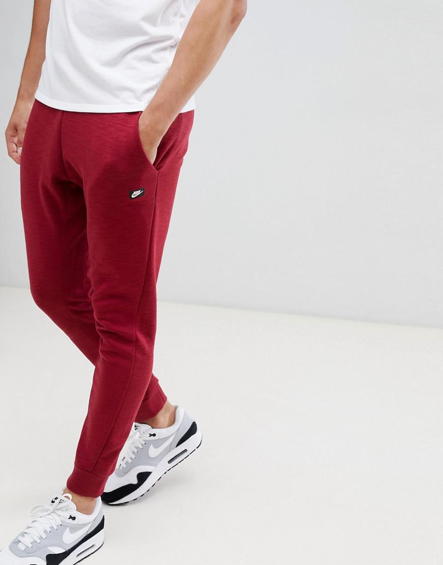 Nike Optic Joggers In Red 928493-677 for Men - Lyst