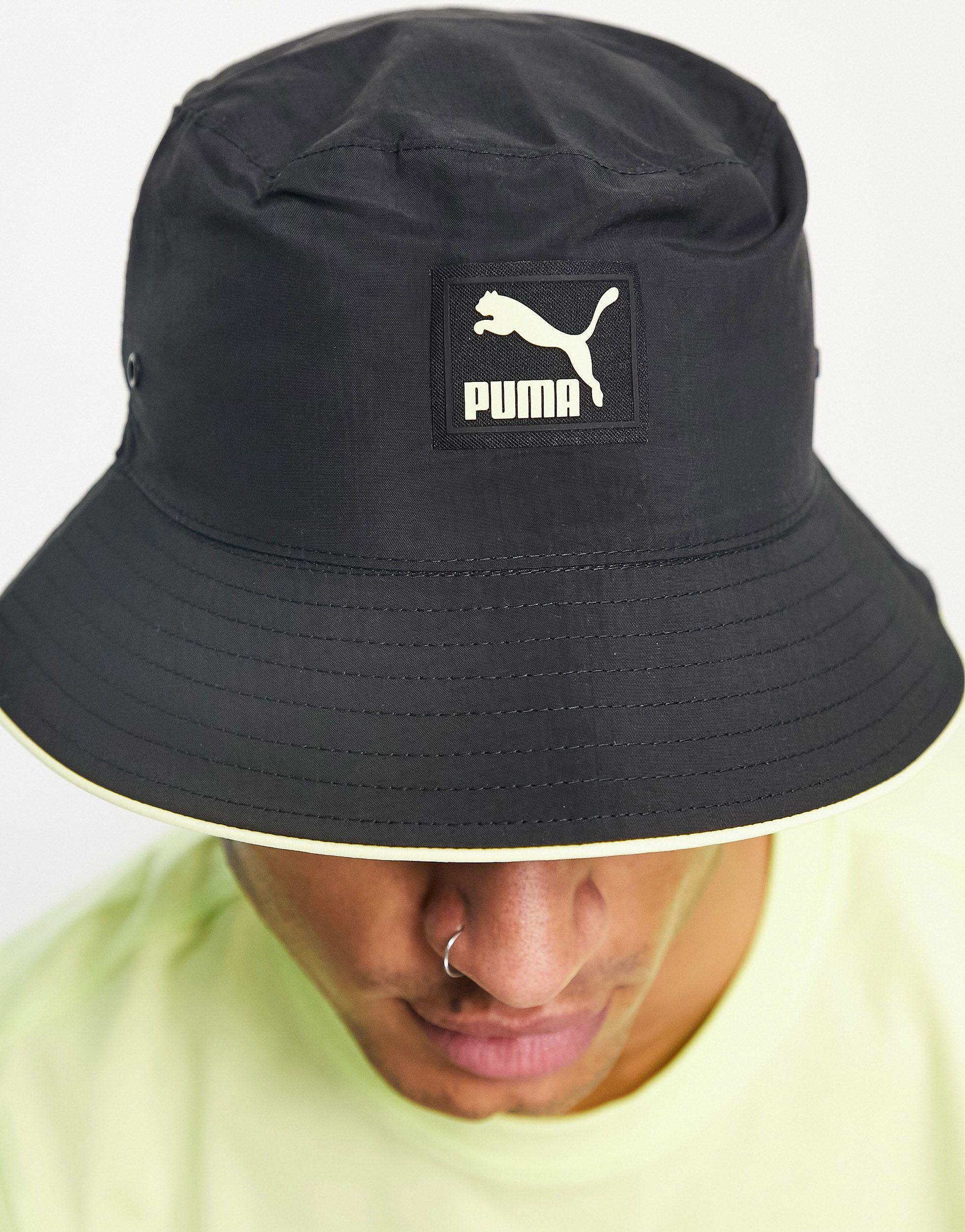 Archive - cappello da pescatorePUMA in Materiale sintetico da Uomo colore  Nero | Lyst