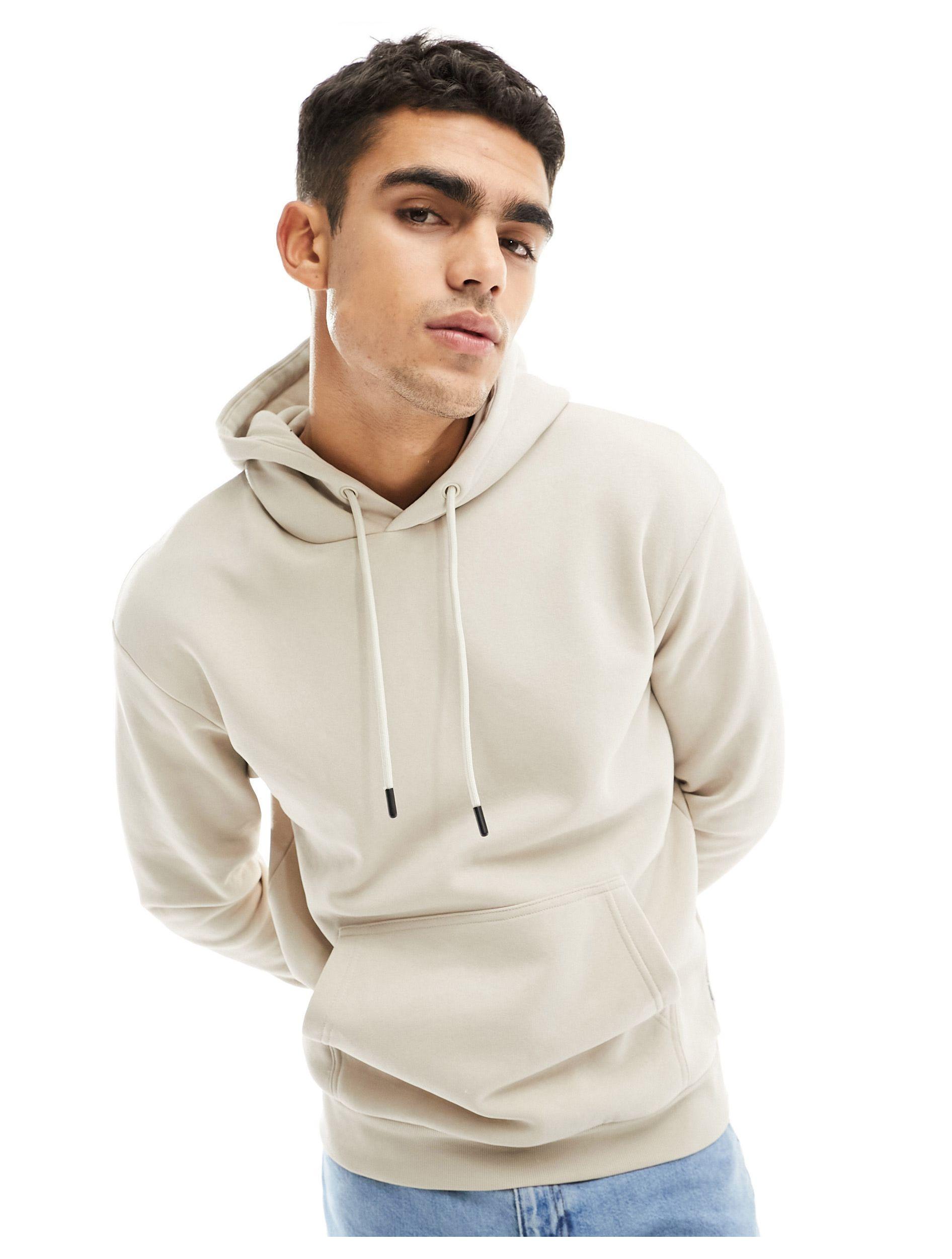 Jack u0026 Jones Oversized Hoodie in White for Men | Lyst Australia