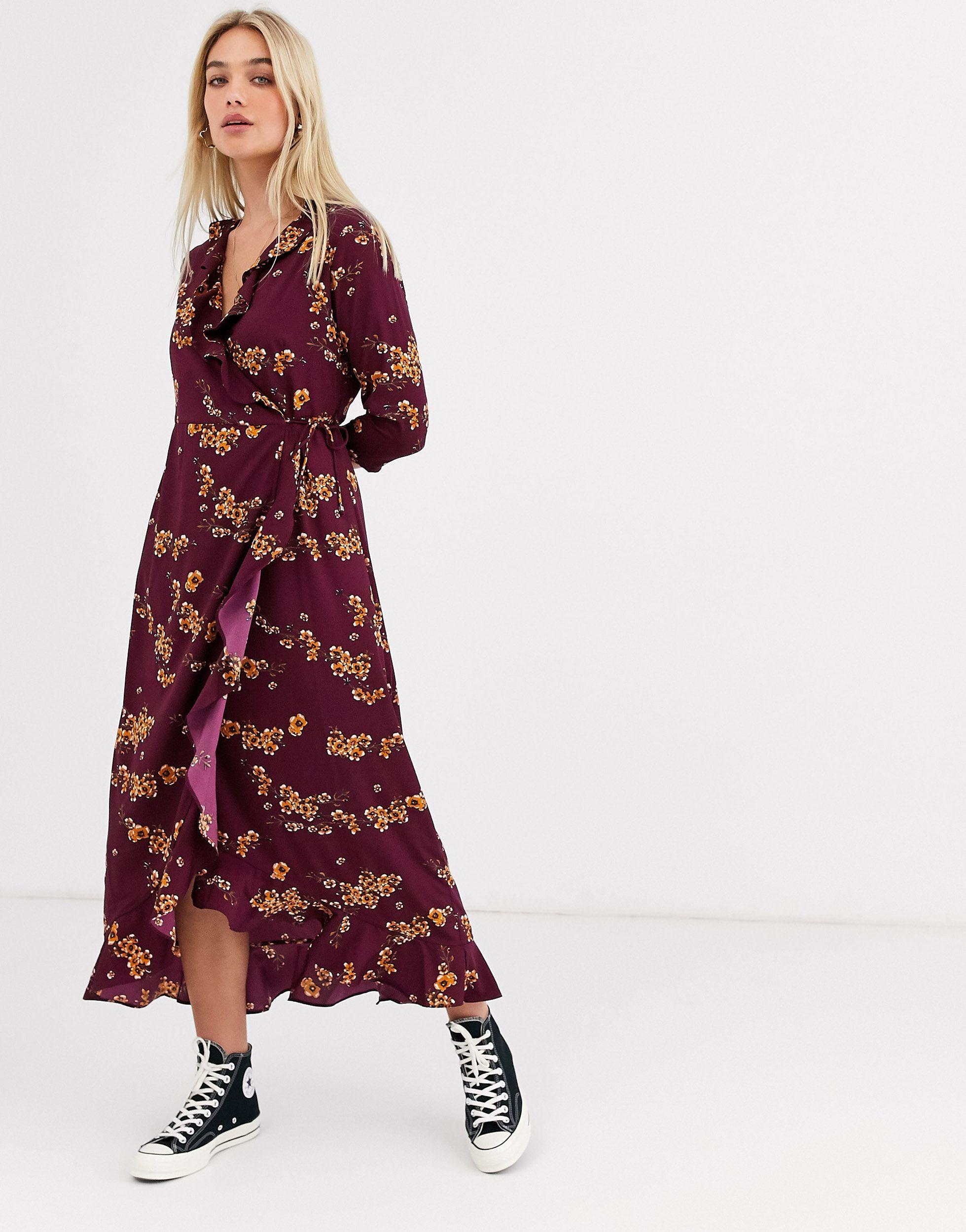 vero moda wrap dress