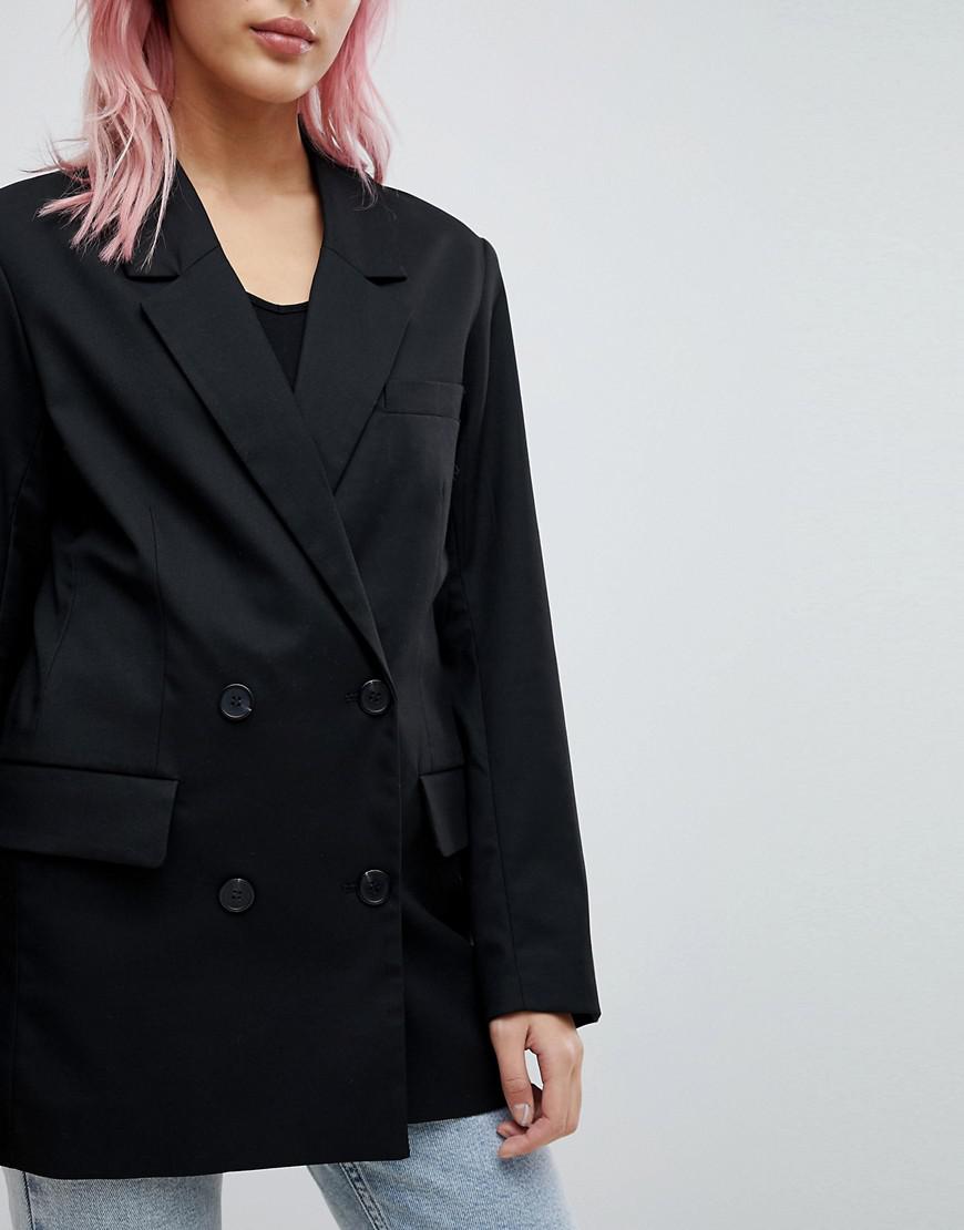 monki black blazer