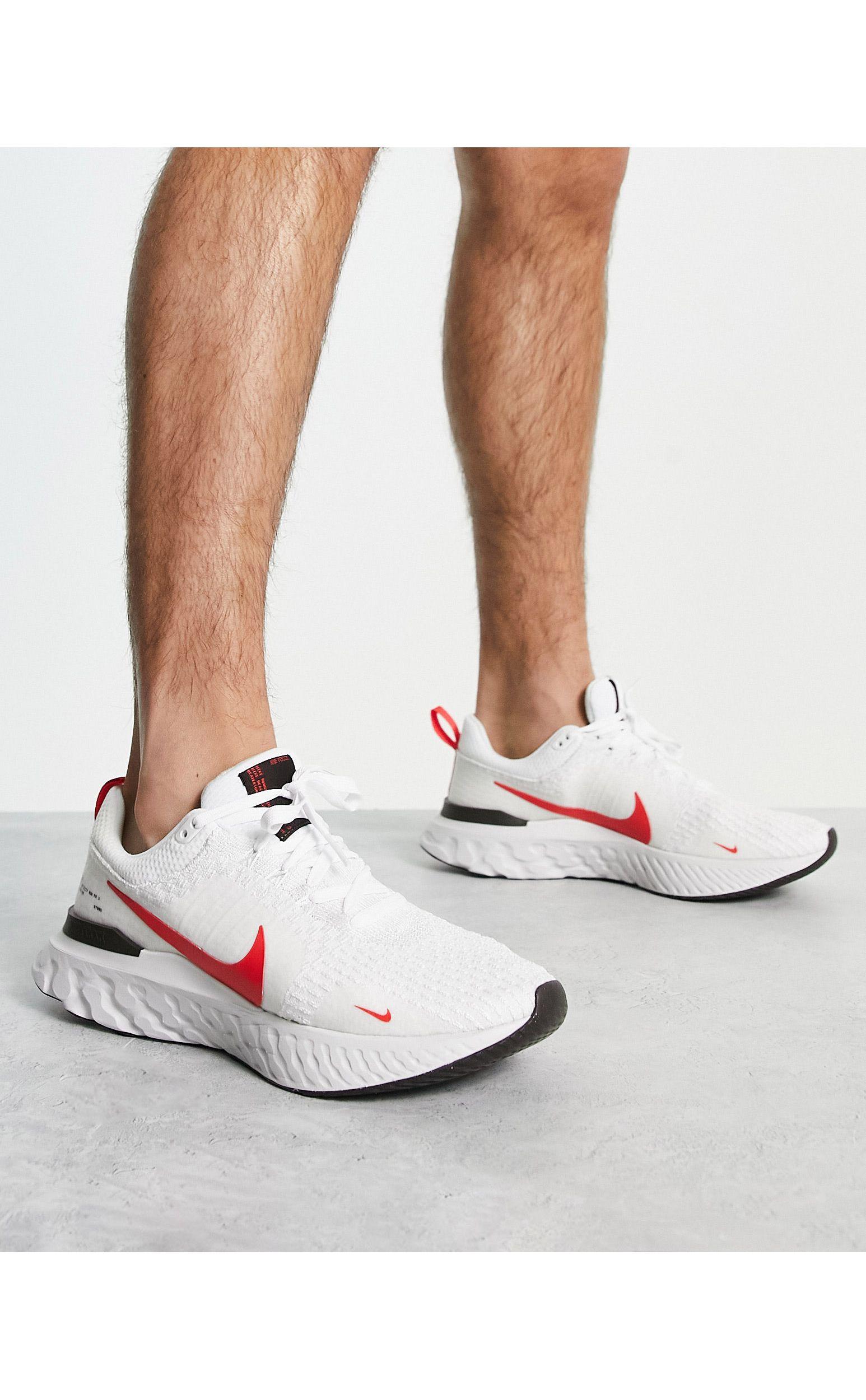 Nike Nike React Infinity 3 Sneakers in White for Men | Lyst