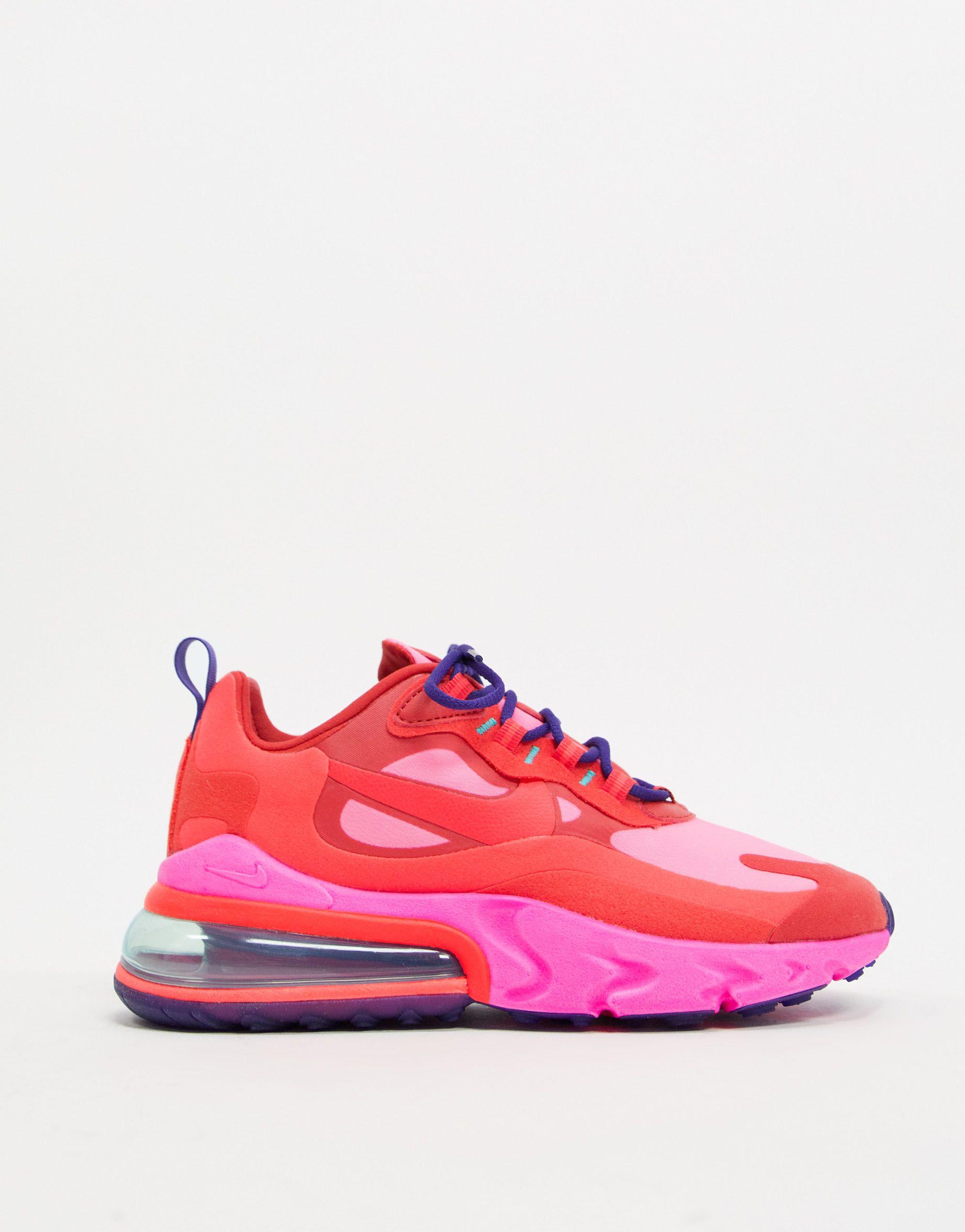 Nike Rubber Air Max 270 React Shoe In Red Save 68 Lyst Nike Rubber Air Max 270 React Shoe In Red Save 68 Lyst