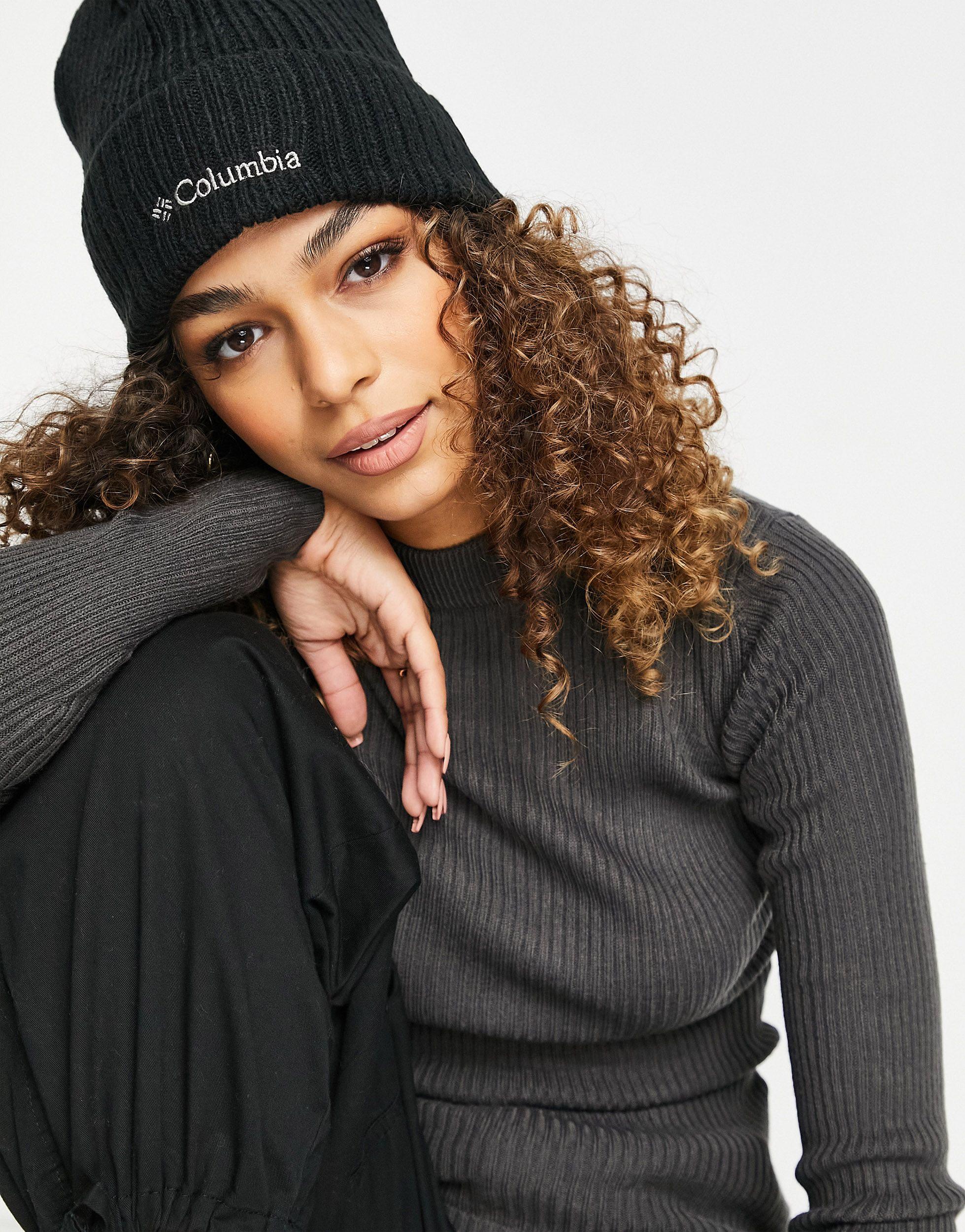 Columbia Watch Cap Beanie in Black 