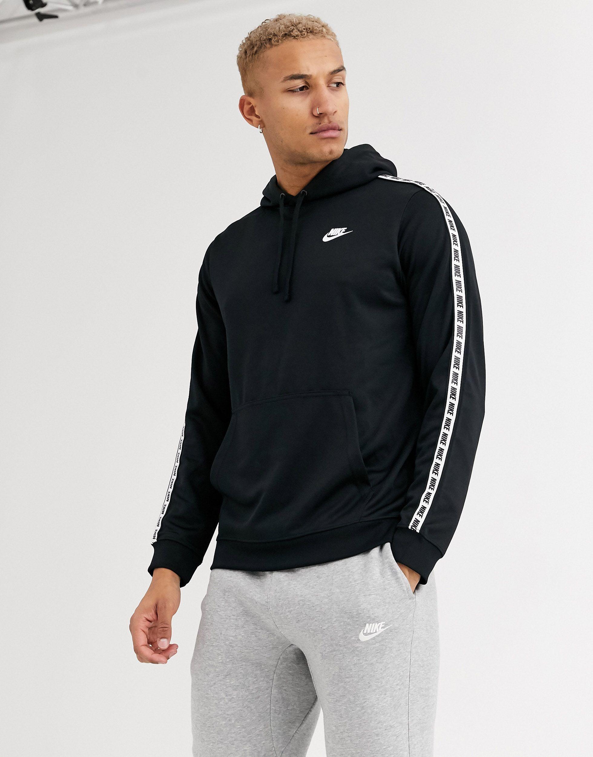 Hoodie avec bandes à logo Nike pour homme en coloris Noir | Lyst