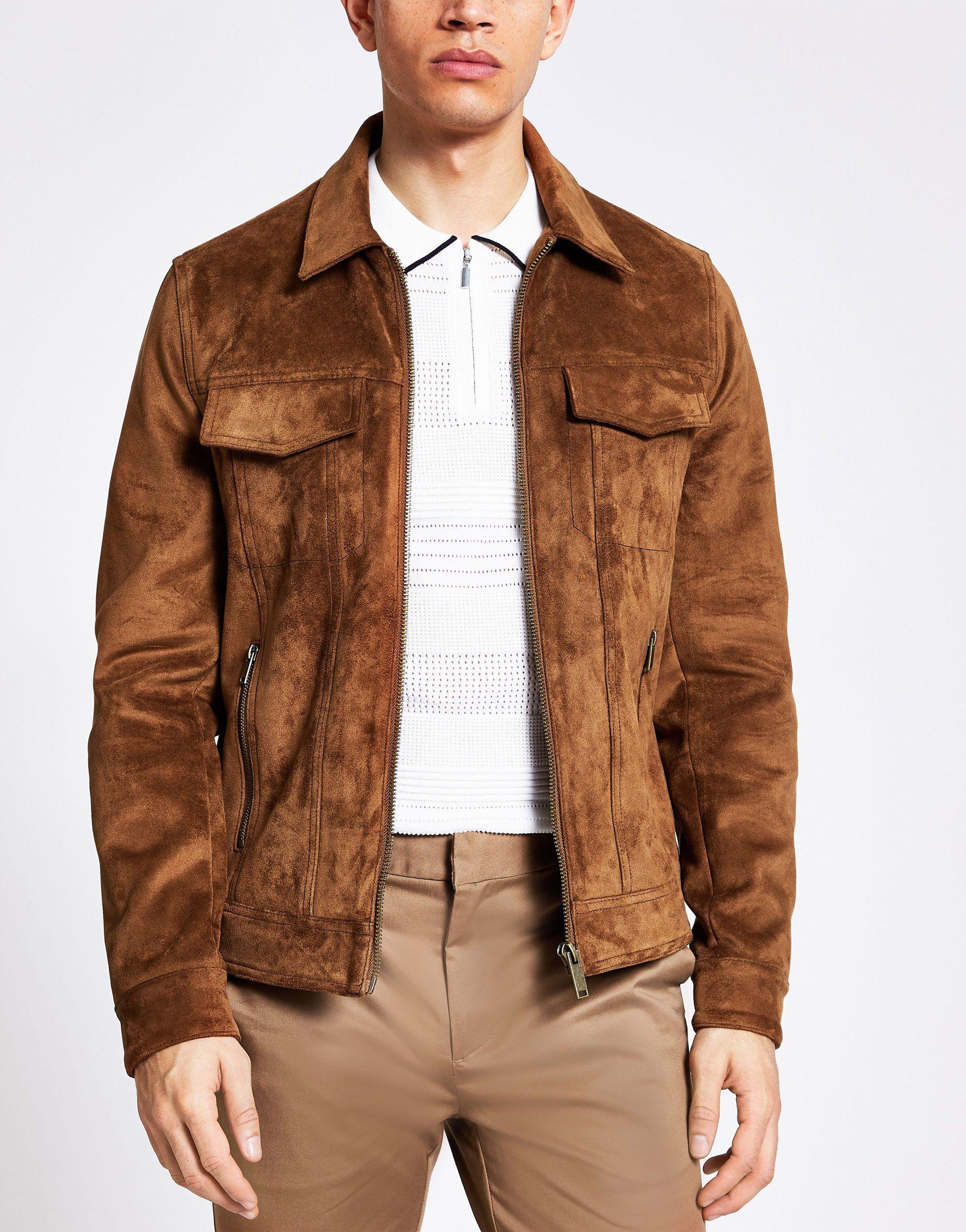 River island superfly coat sale