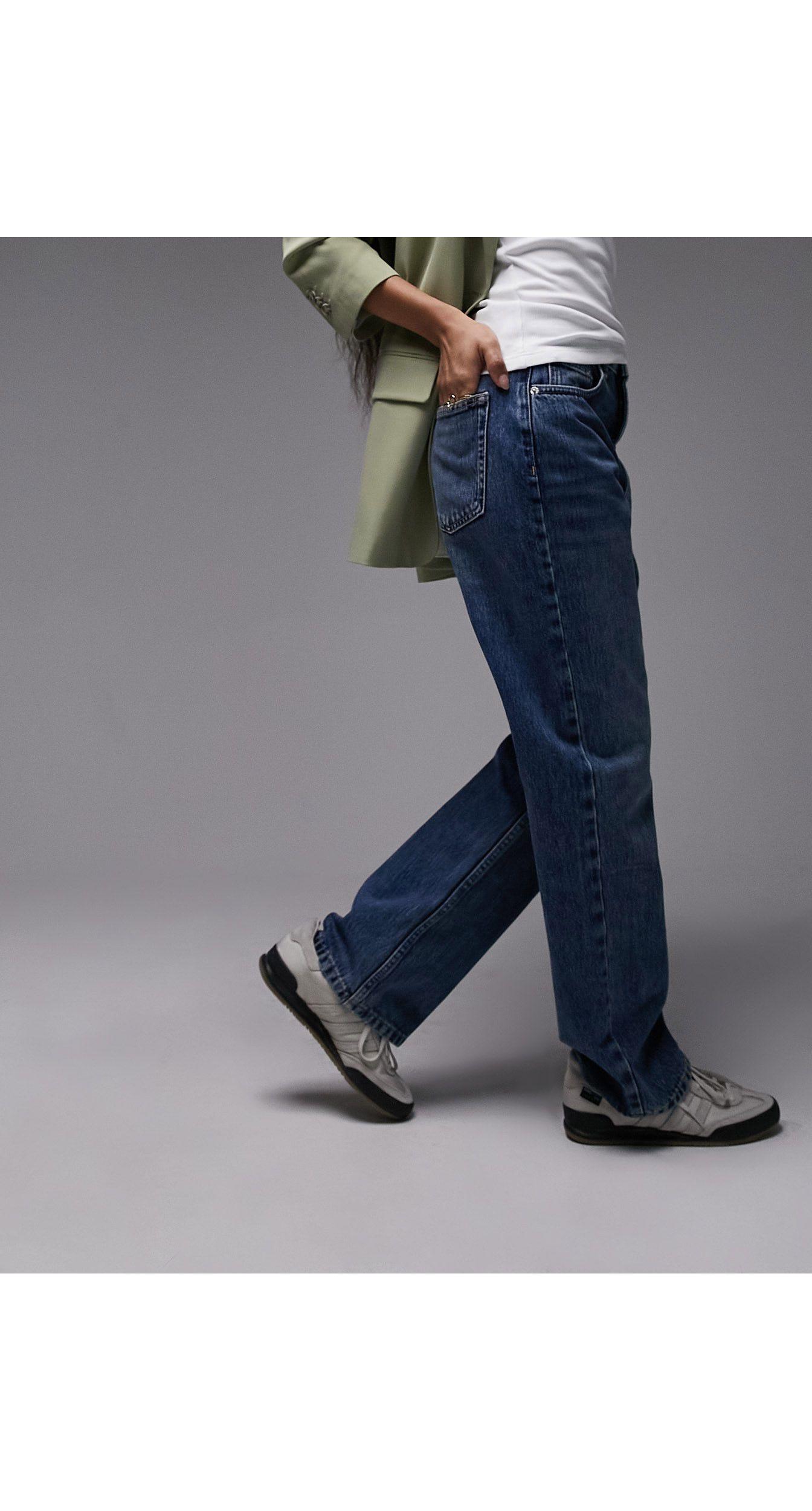Topshop mid sale rise jeans