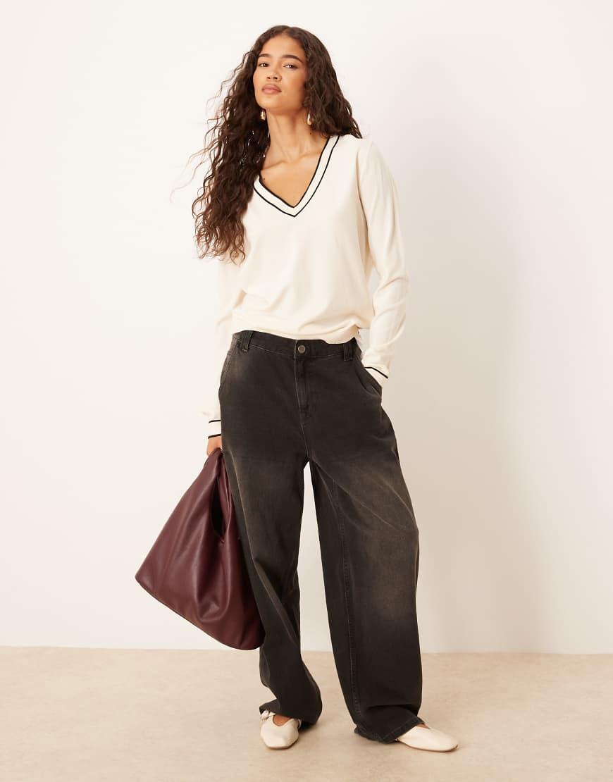 Cardigan Largo Chaqueta Punto Multicolor Mango Jerséis Y Prendas