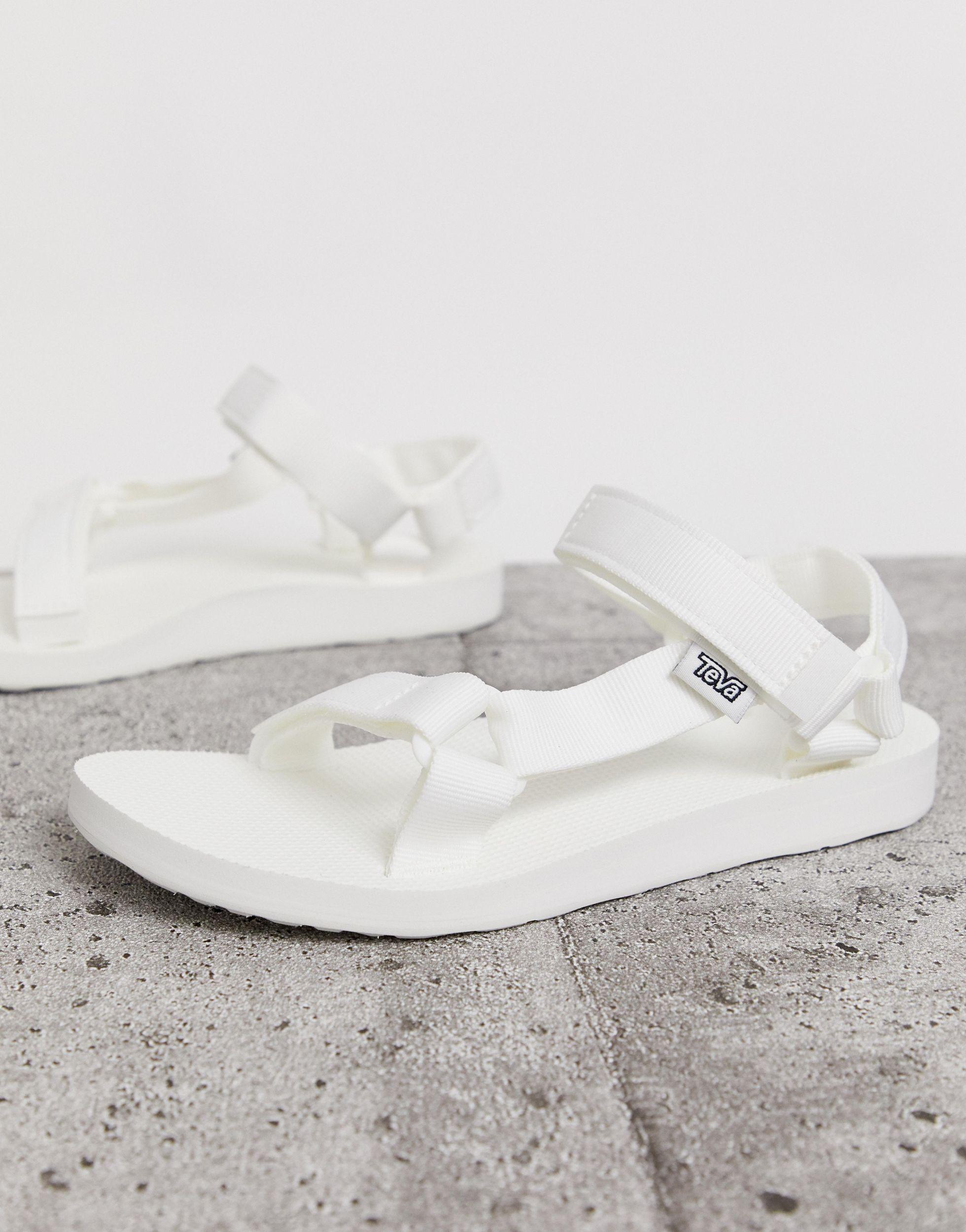 teva white universal sandals
