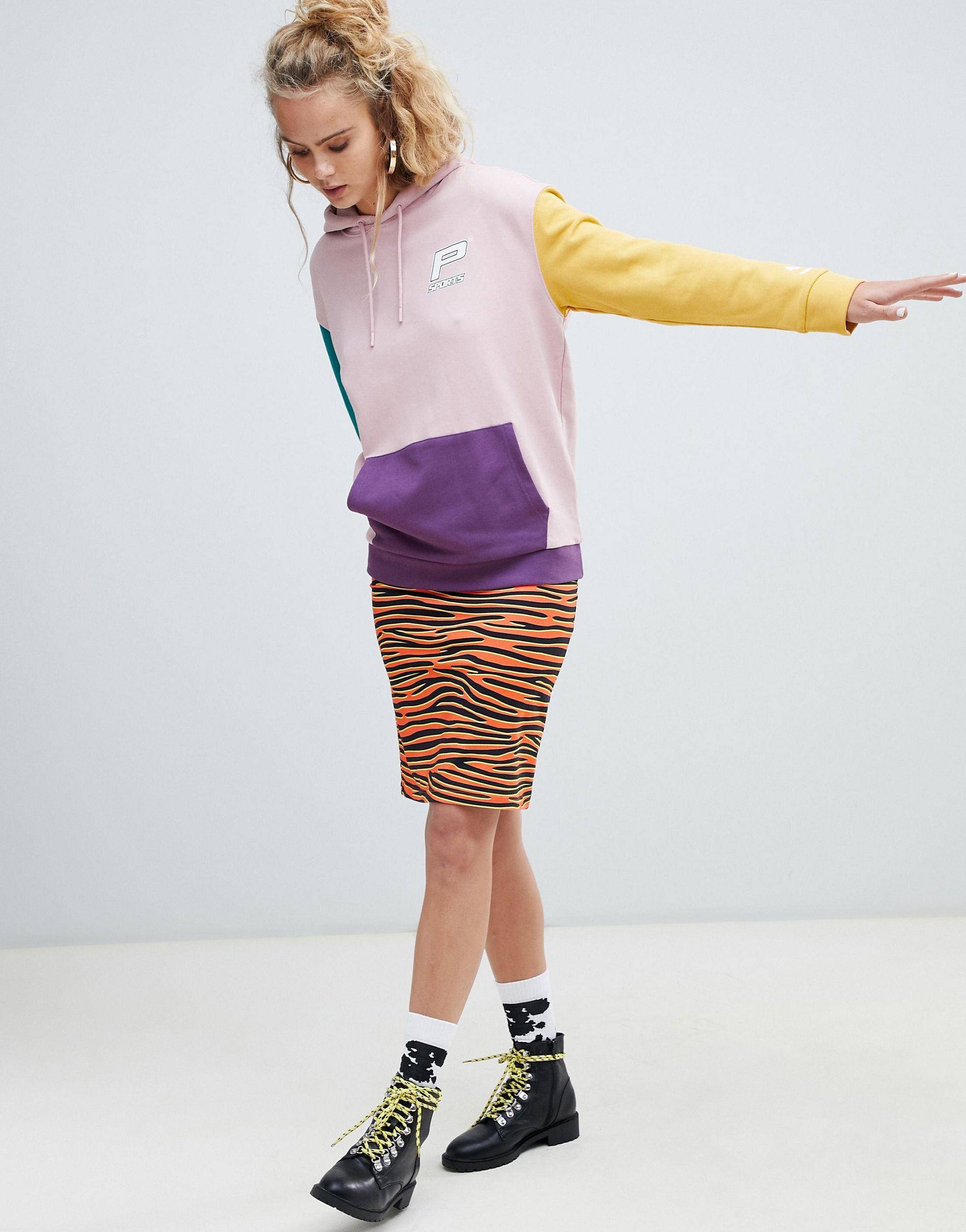 purple puma shoes hoodie