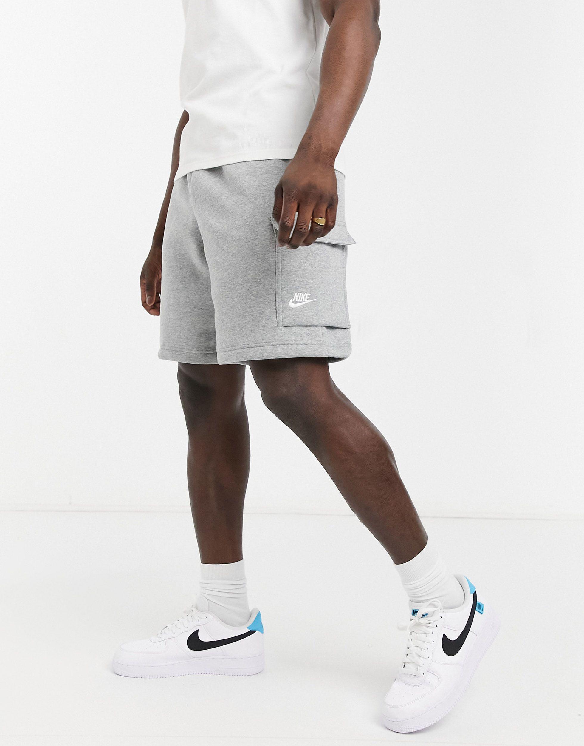 Nike Club Cargo Shorts in Grey (Gray) for Men - Save 30% | Lyst