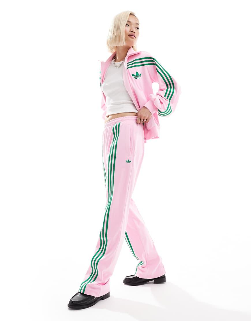 adidas Originals Classics Velvet Track Pants in Pink Lyst UK