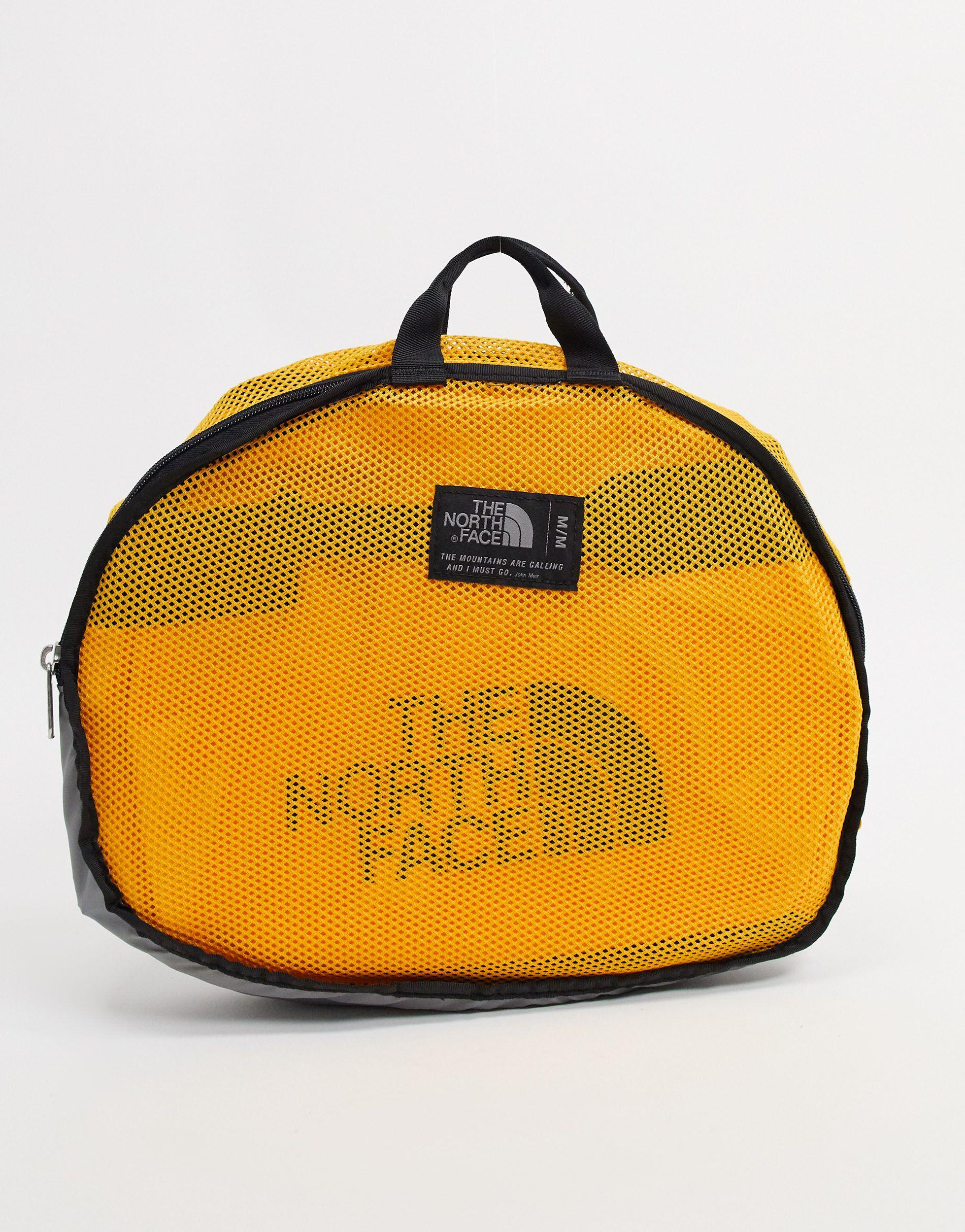 The North Face Base Camp Medium Duffel Bag 75l in Yellow for Men Lyst