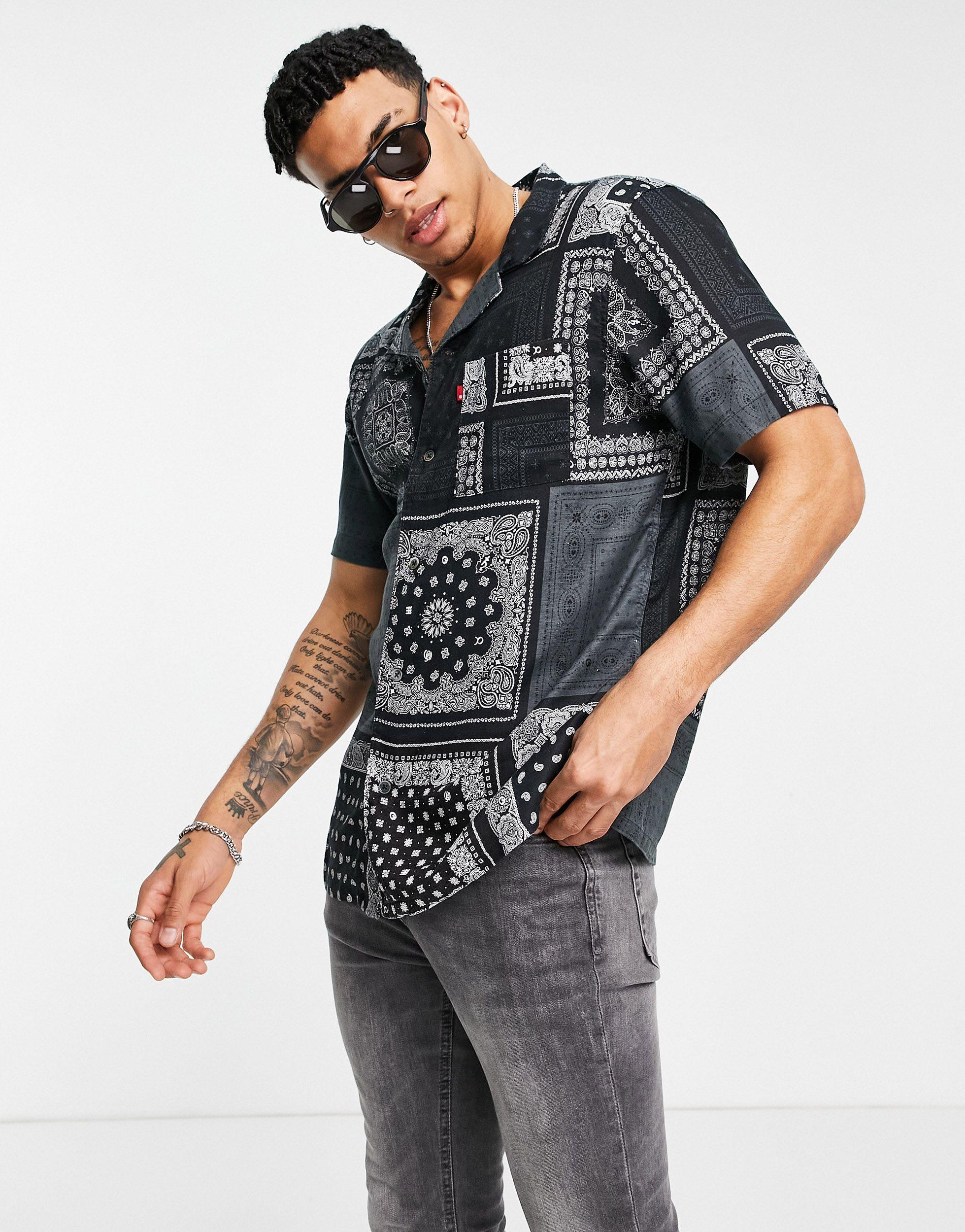 Cubano - chemise à manches courtes et imprimés bandana multiples - joli  Levi's pour homme en coloris Noir | Lyst