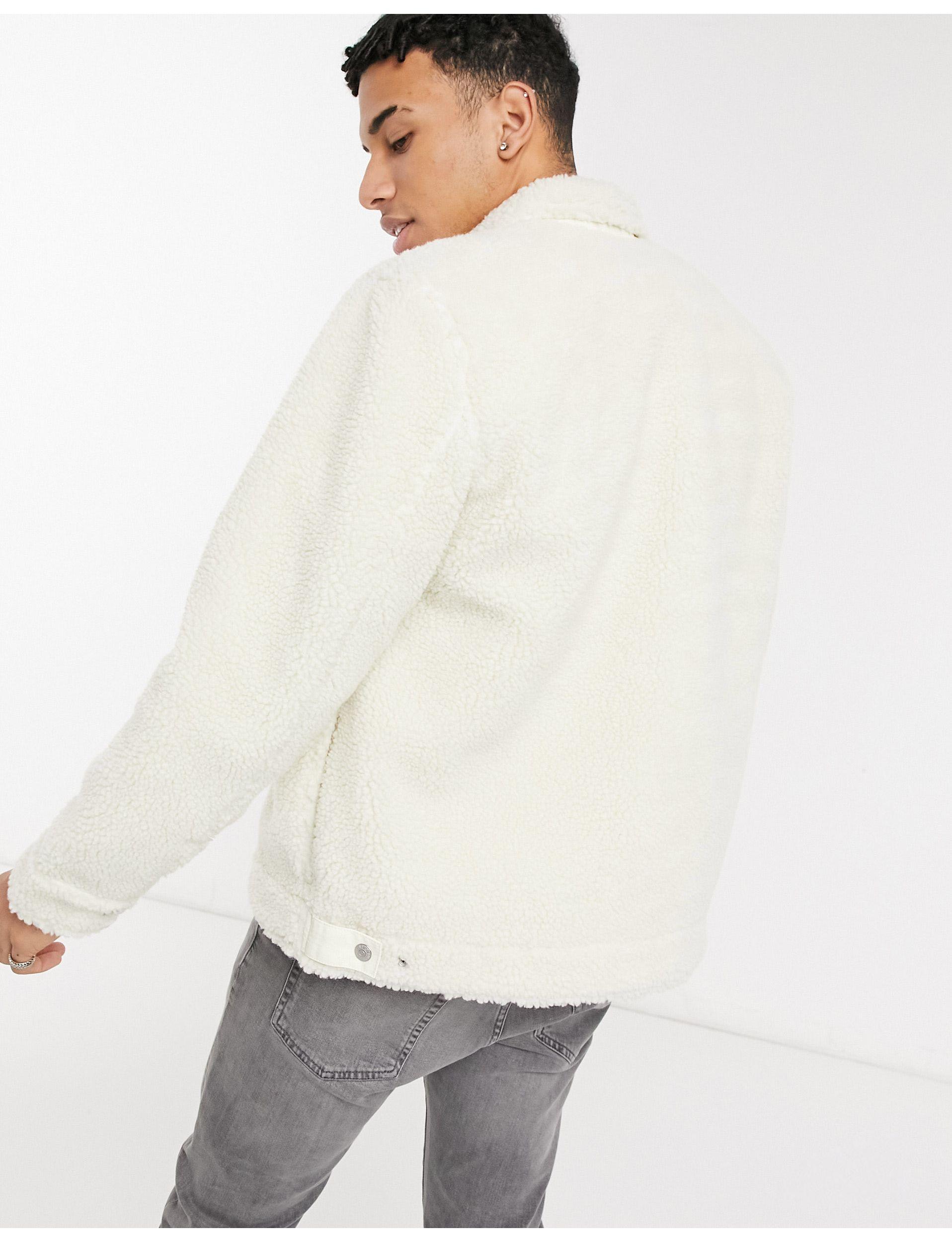 Mason Minimalist Borg Sherpa Jacket 