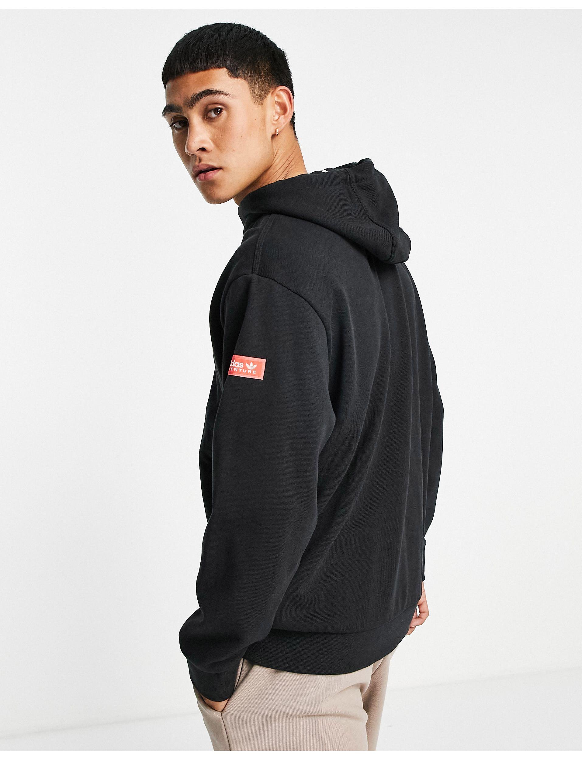 Adidas hoodie store back print