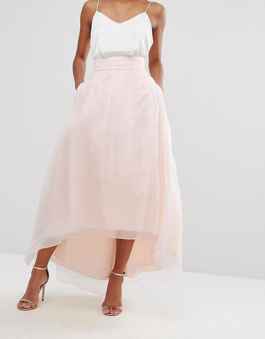 Coast Chiffon Iridessa Skirt in Pink - Lyst