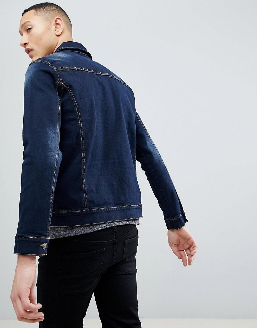 French Connection Denim Jacket in Blue 