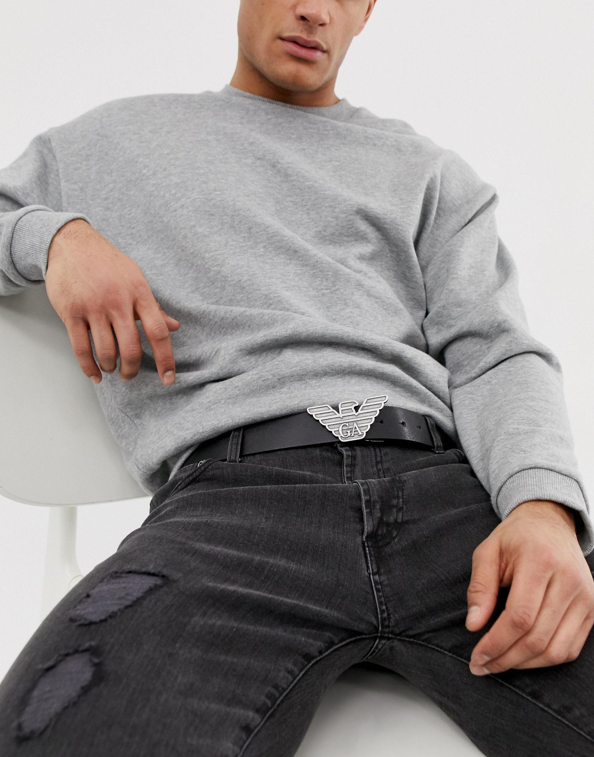 armani belt gift set