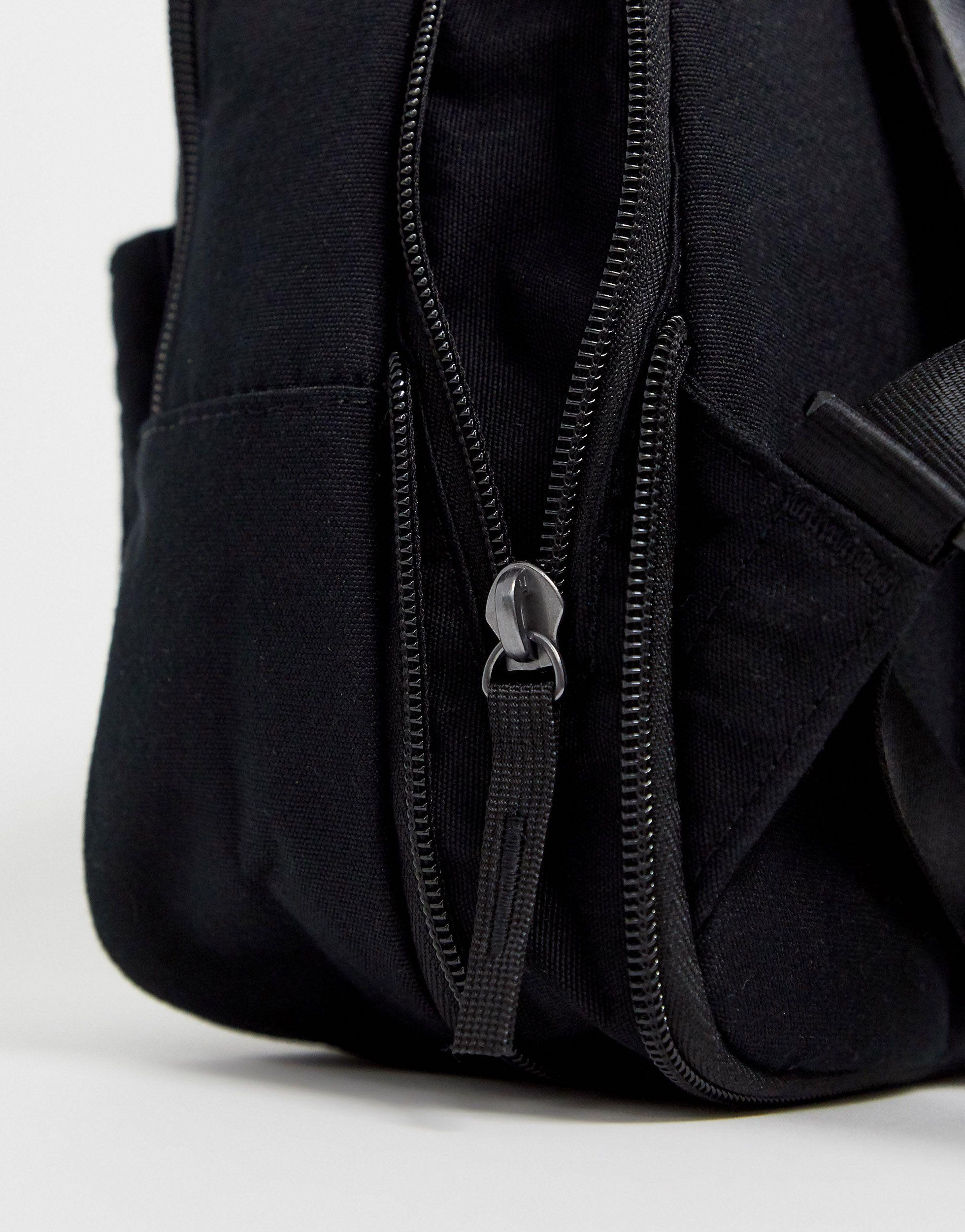 nike black boxy mini backpack