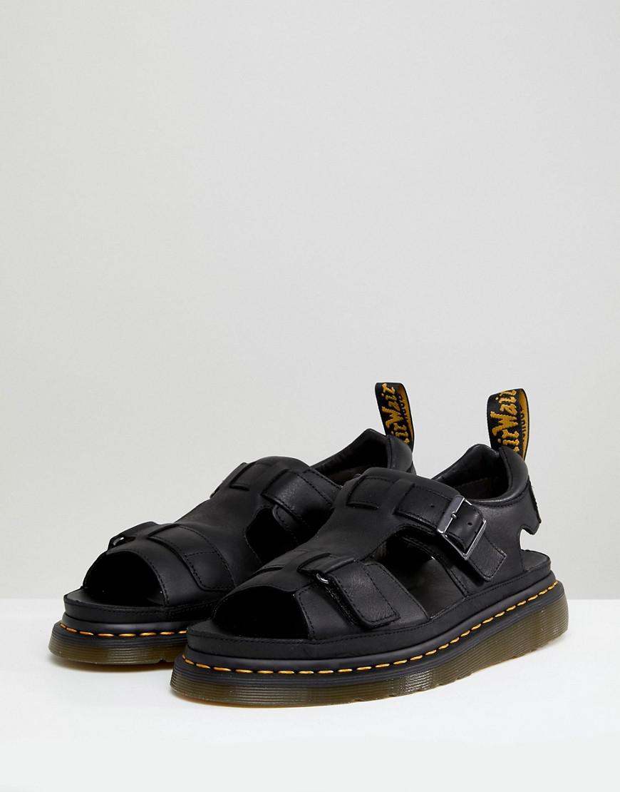 Dr. Martens Hayden Sandals In Black for Men | Lyst