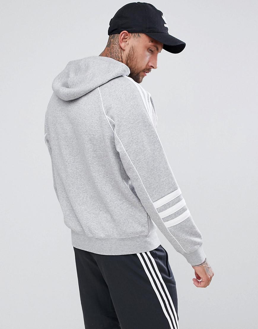 adidas originals authentic hoody in black