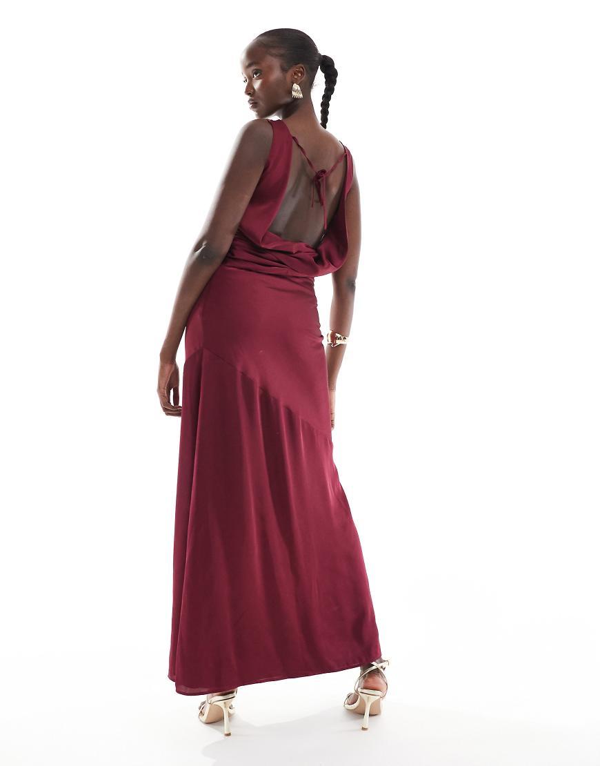 Burgundy Tfnc London Bridesmaid Dresses Chi Chi Tiffie Lace