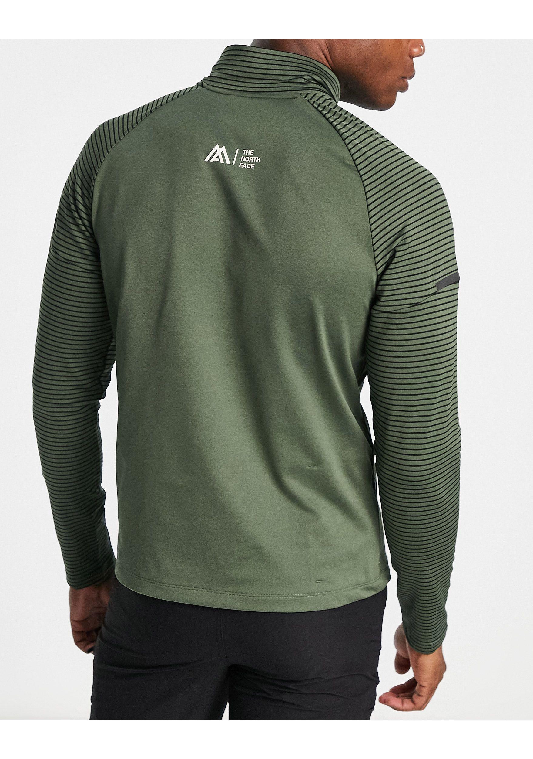 The North Face Training Lab Flashdry 1/4 Zip Fleece Top in Green for Men |  Lyst