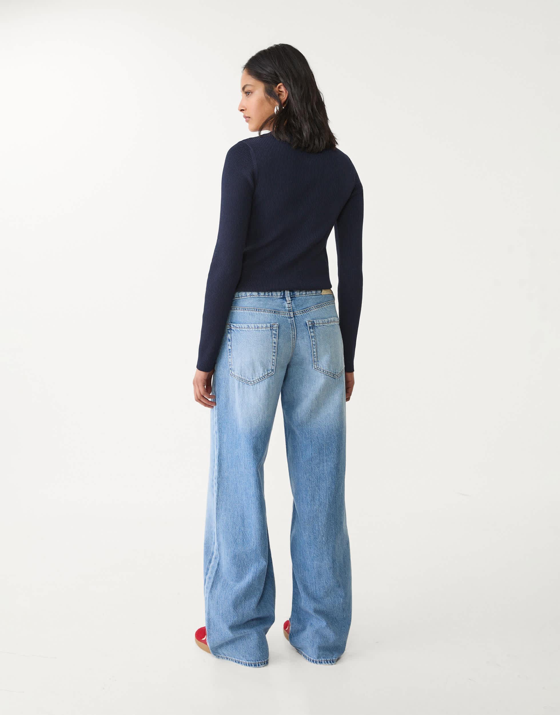 Stradivarius Wide-leg jeans for Women Online Sale up to 24% off