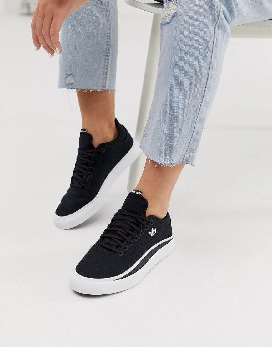Zapatillas de deporte en blanco y negro Sabalo adidas Originals de Caucho  de color Negro | Lyst