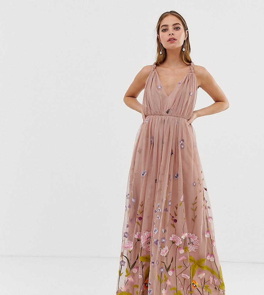 tulle designer dress