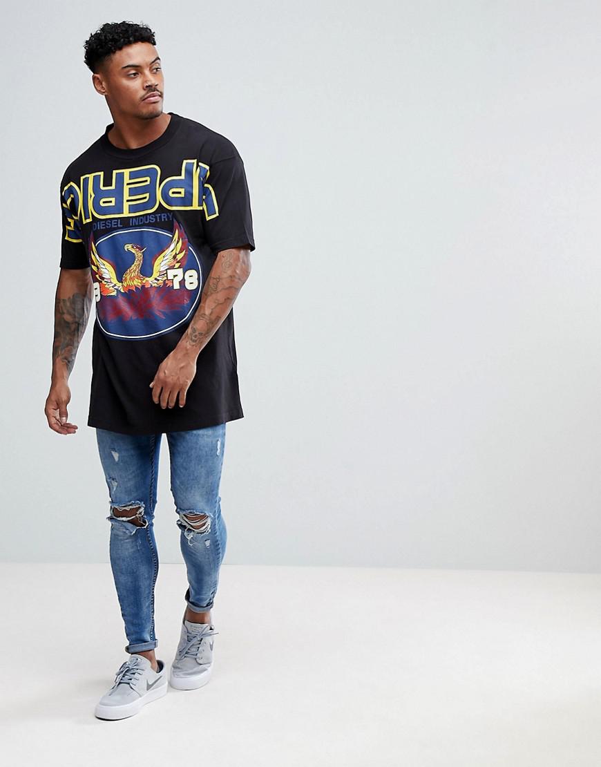 diesel oversize t shirt