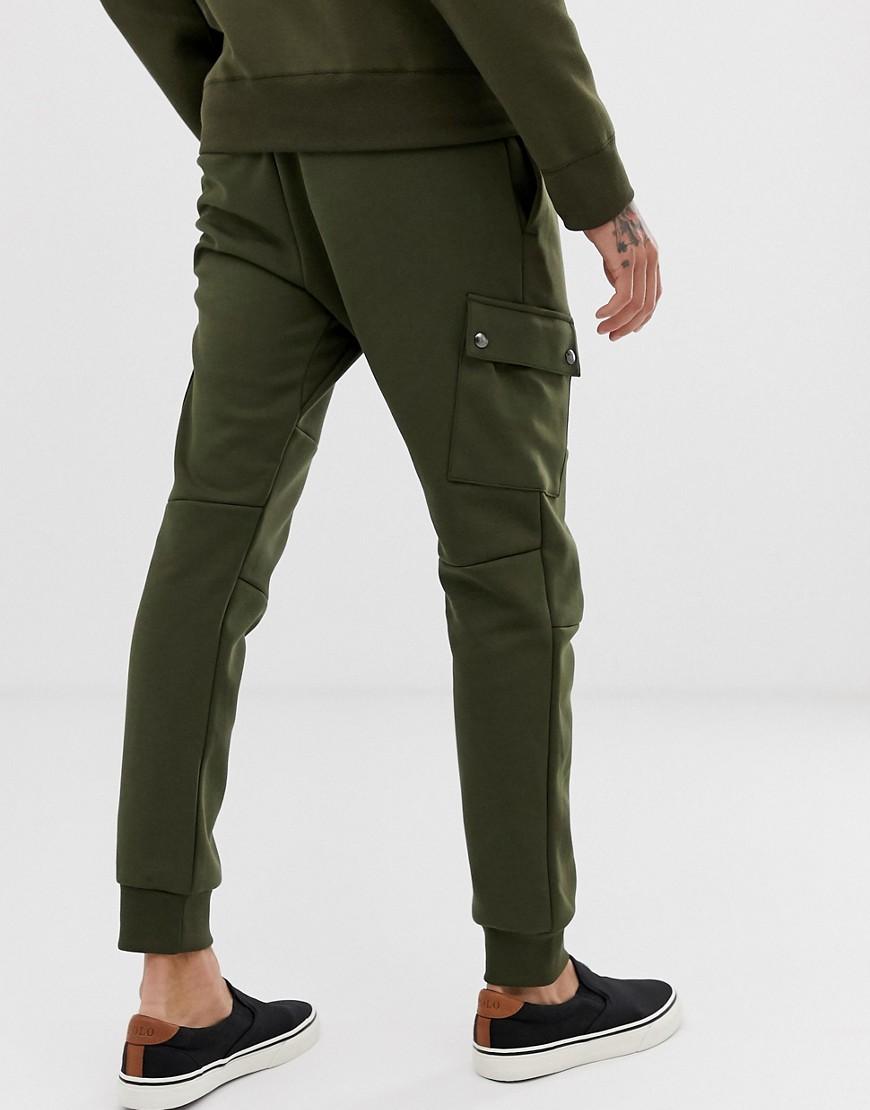 olive green polo jogging suit
