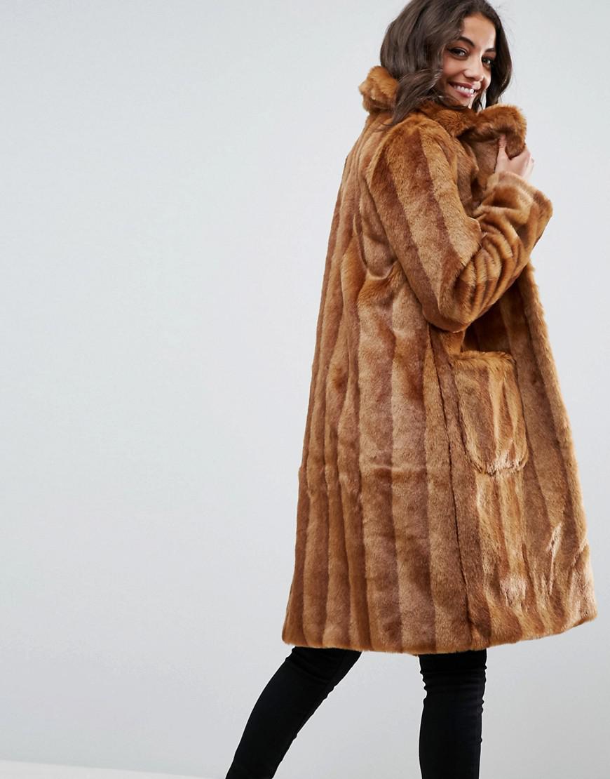 midi fur coat