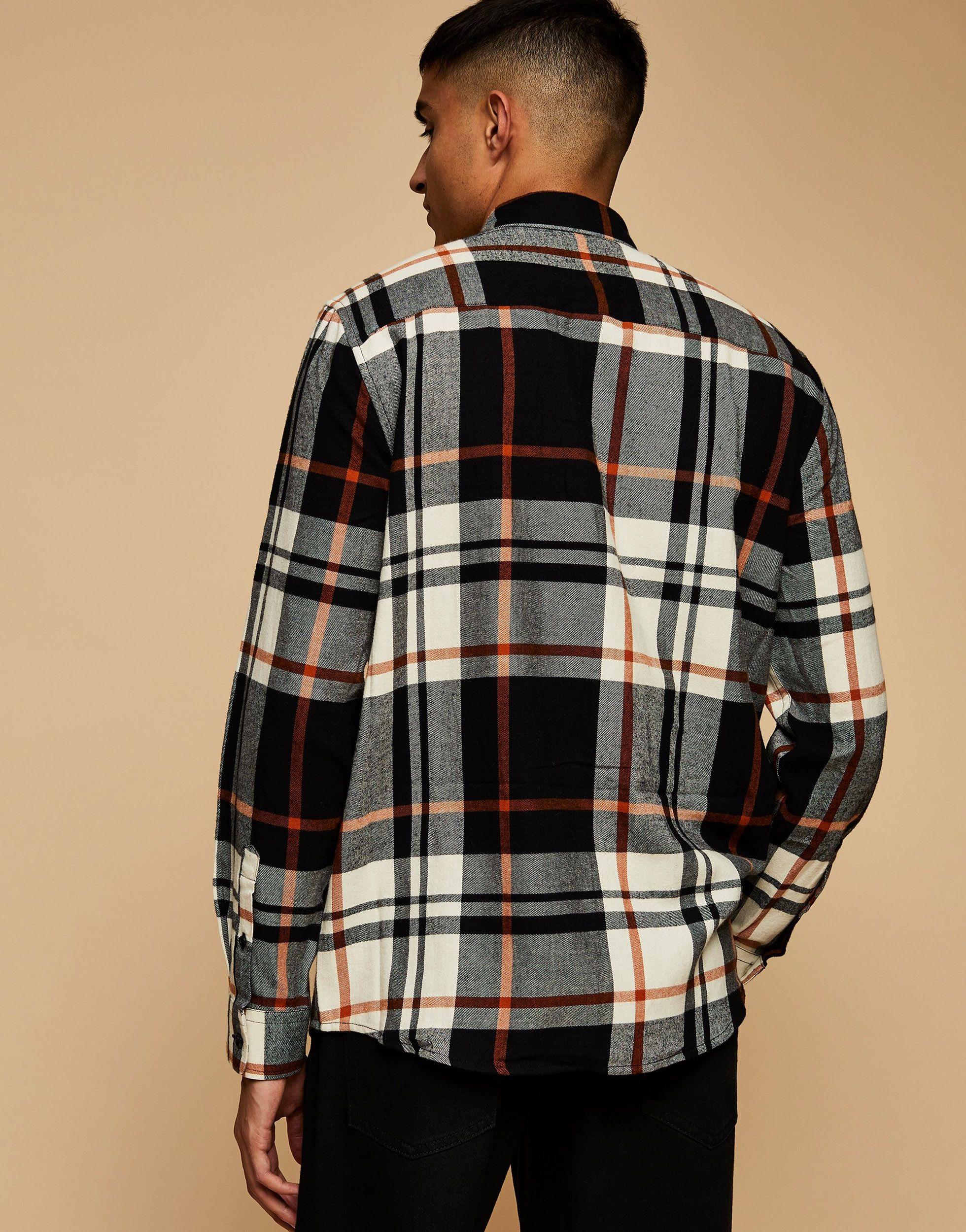 topman checked shirt