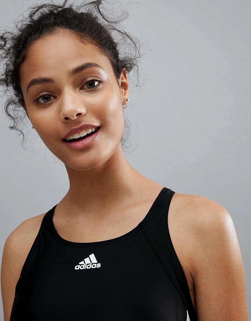 adidas Three Stripe Bikini In Black Lyst