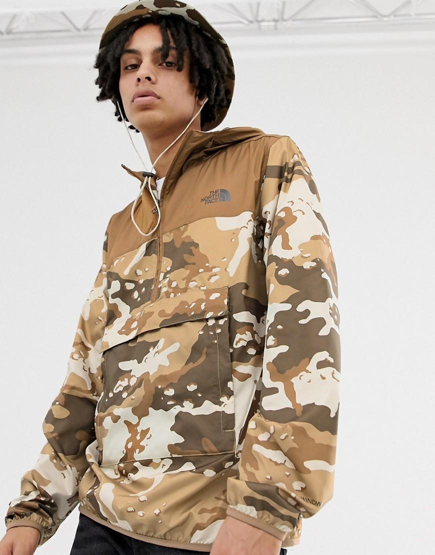 The North Novelty Fanorak In Moab Camo Brown for | Lyst
