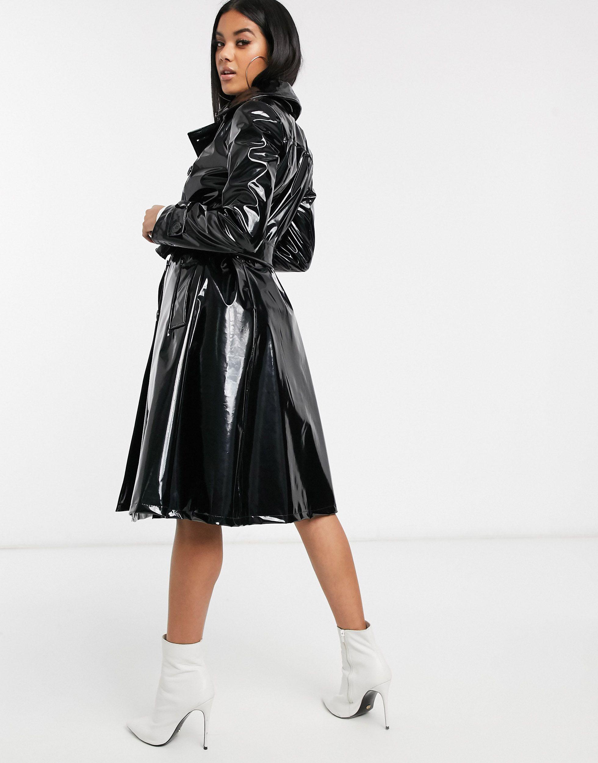 patent black coat