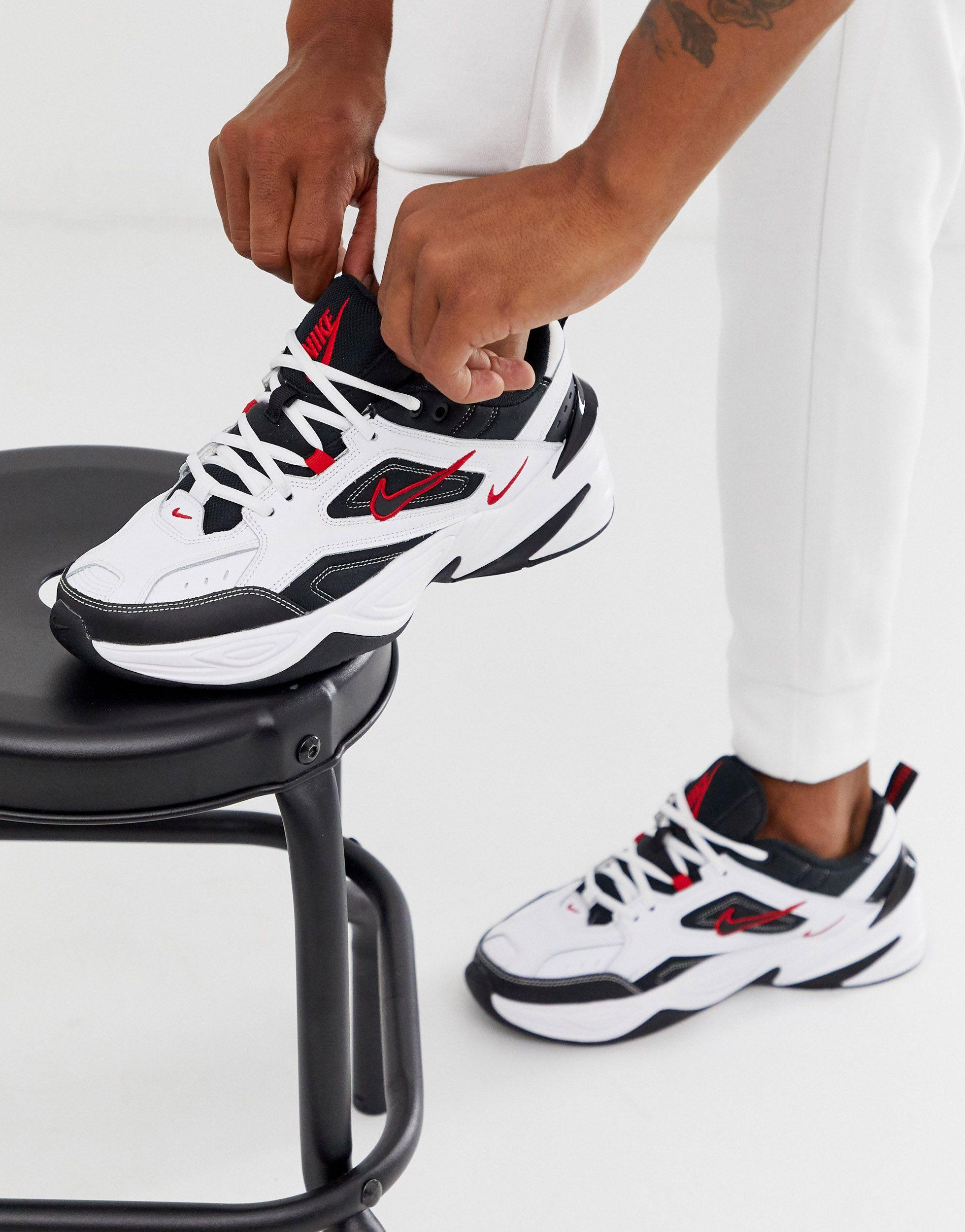 nike m2k tekno marroni