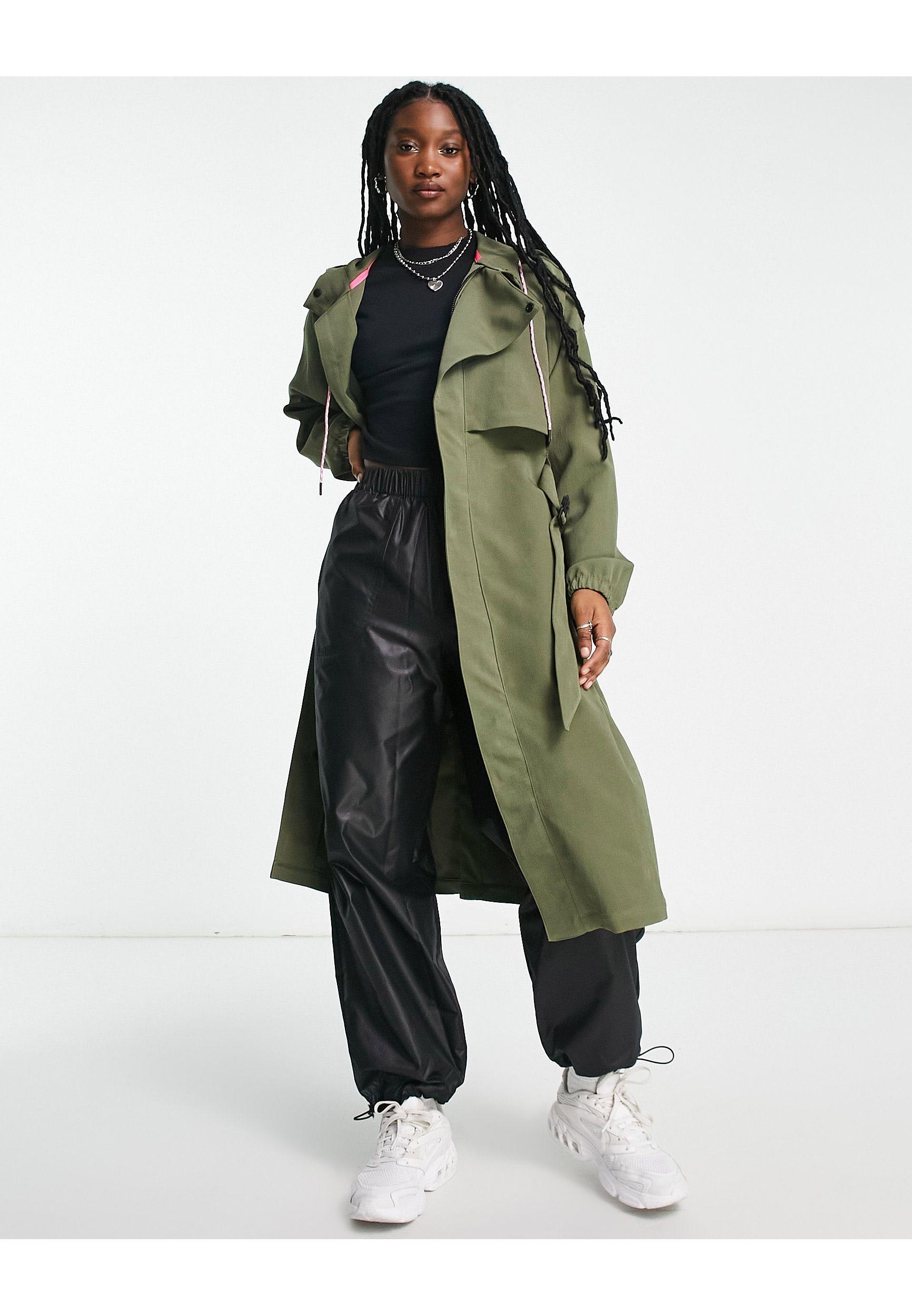 Parka oliva medio naomi osaka Nike de color Verde | Lyst