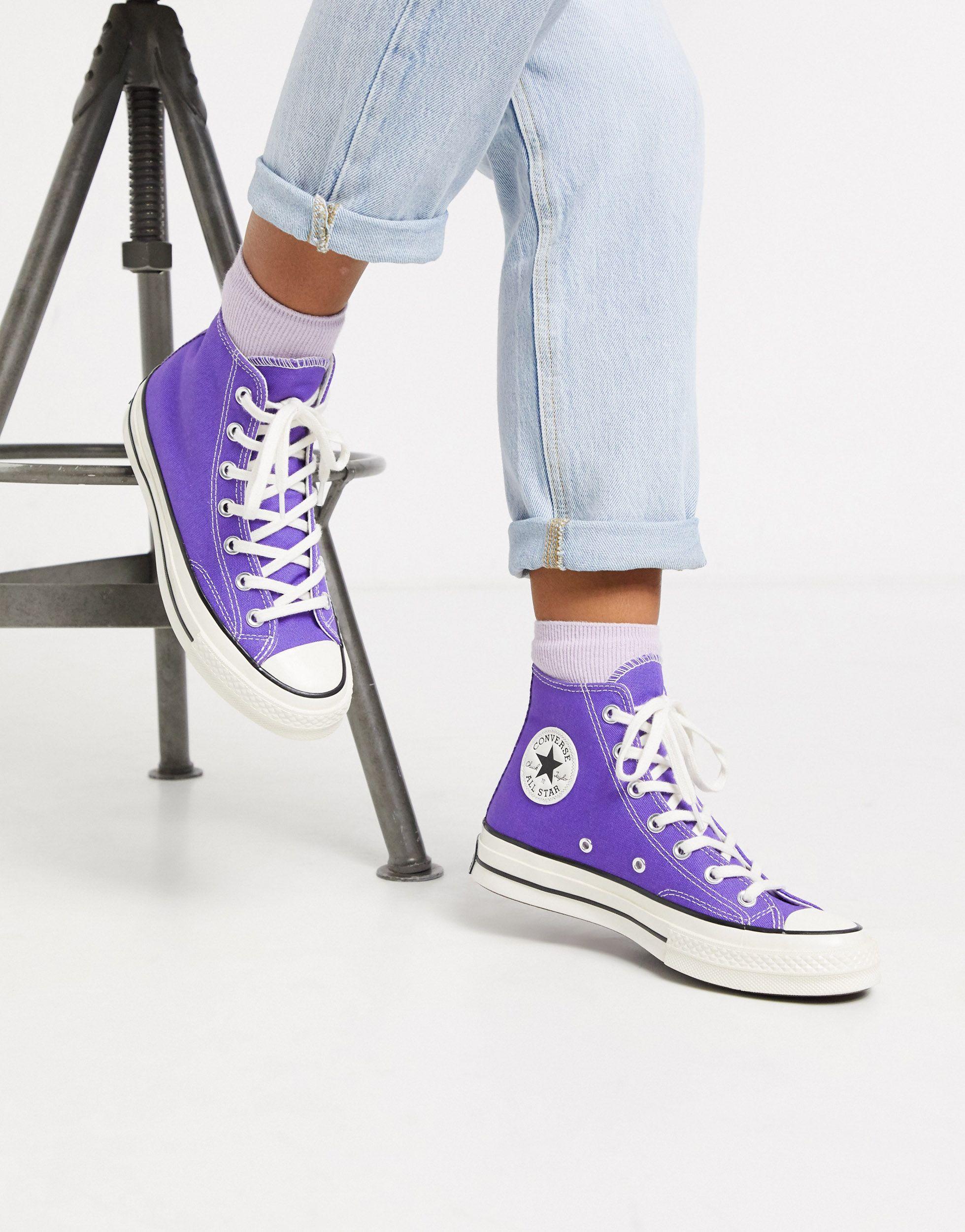 converse baskets mauves seasonal color chuck 70 high