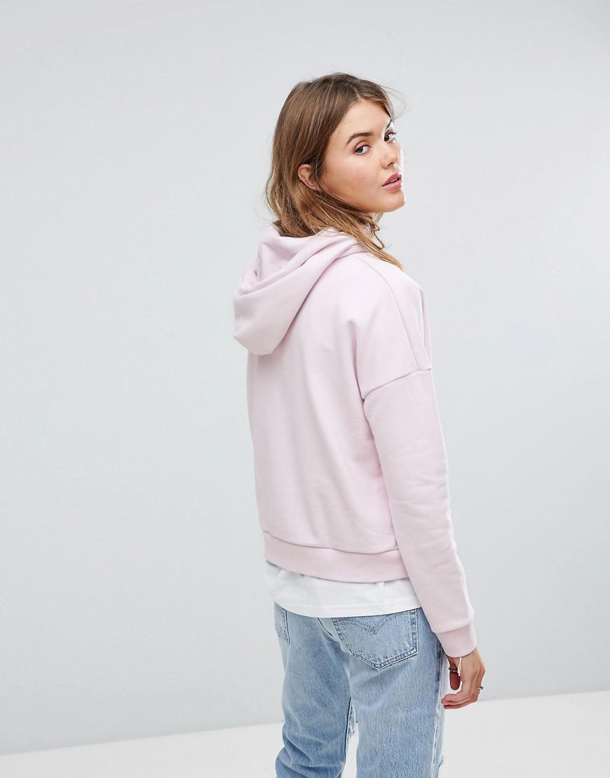 levis hoodie women's pink
