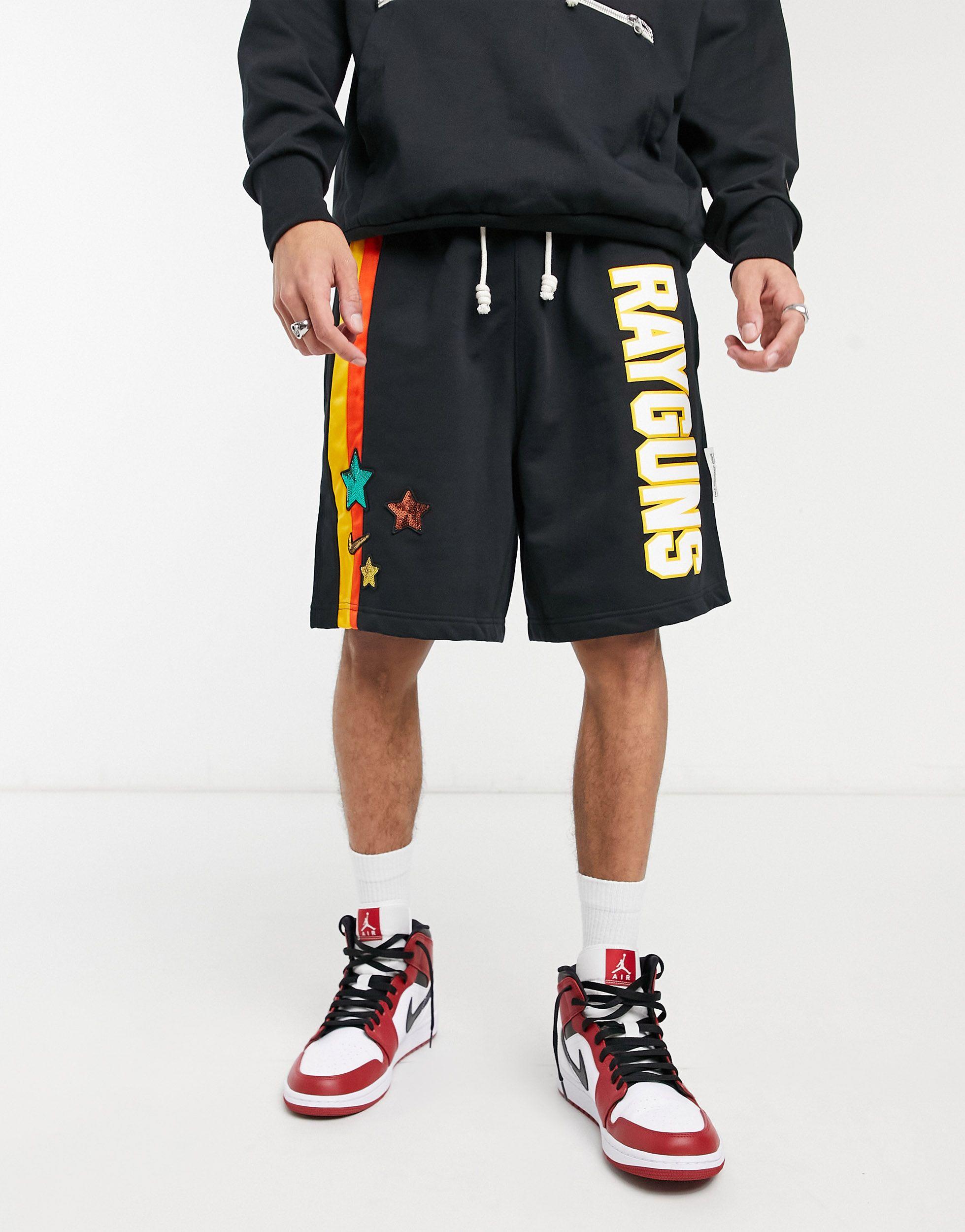 Nike Basketball Raygun Shorts in Black 