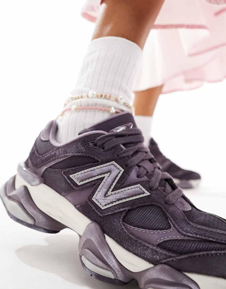 Balance 9060 Zapatillas New Balance Mujer Moradas Zapatillas De